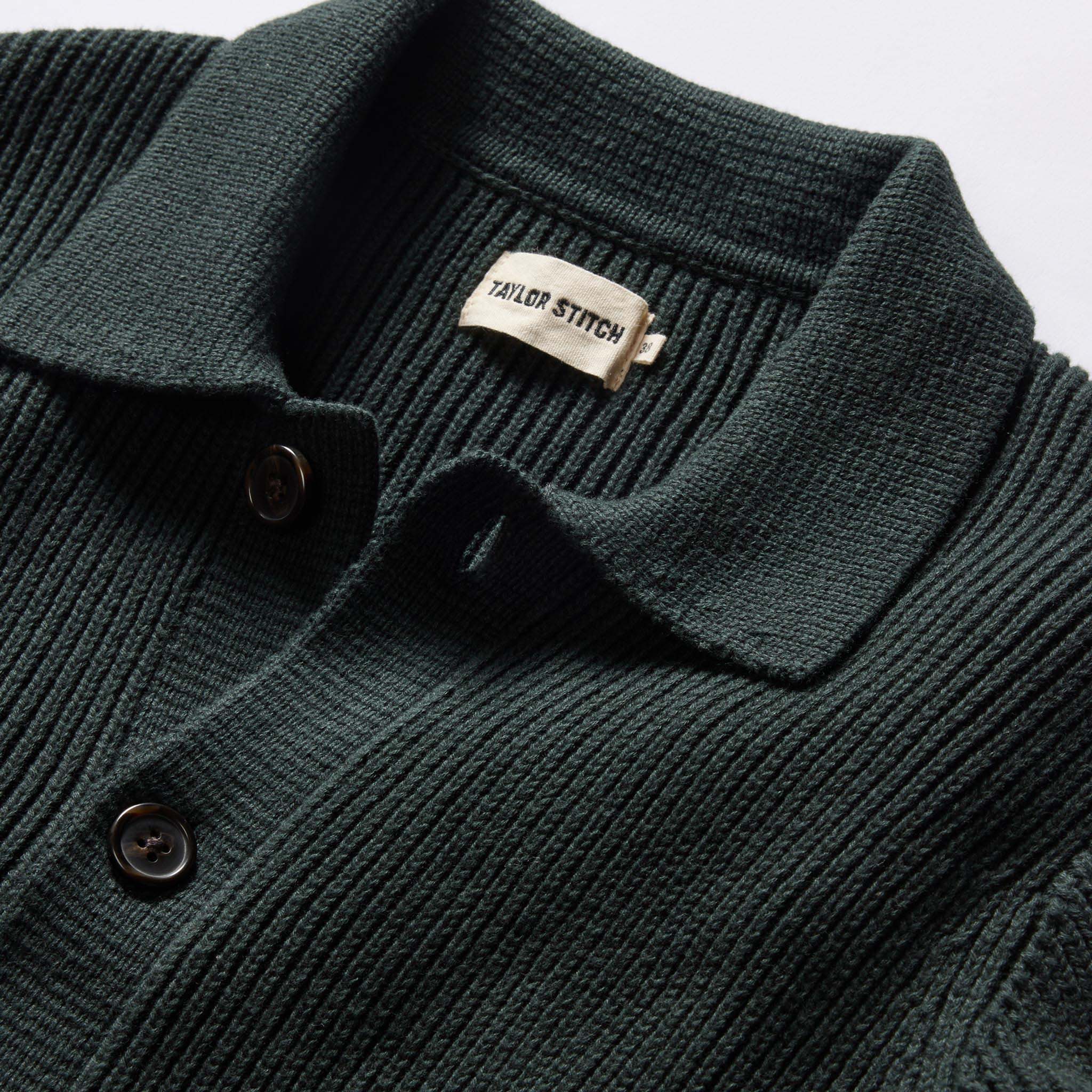 The Harbor Sweater Jacket in Black Pine Heather - Image 6