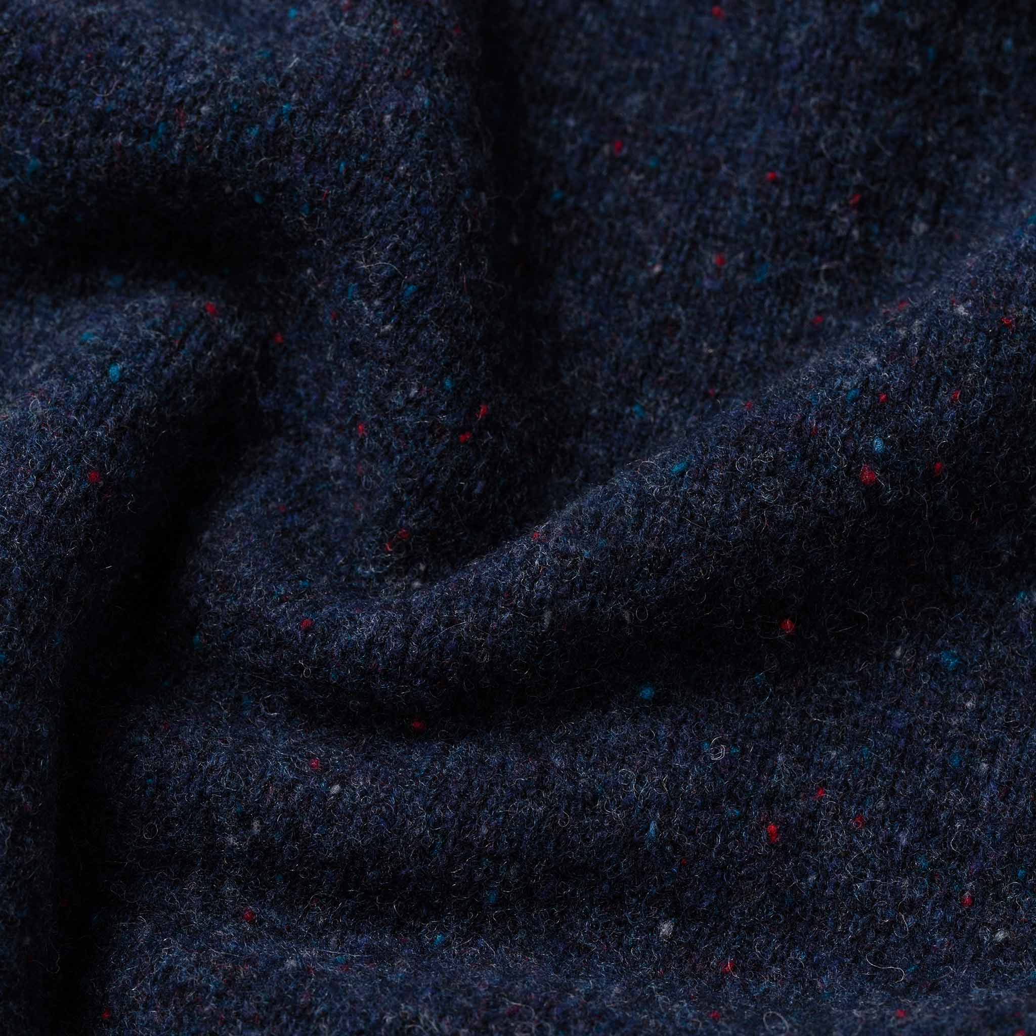 The Hardtack Sweater in Navy Donegal - Image 7