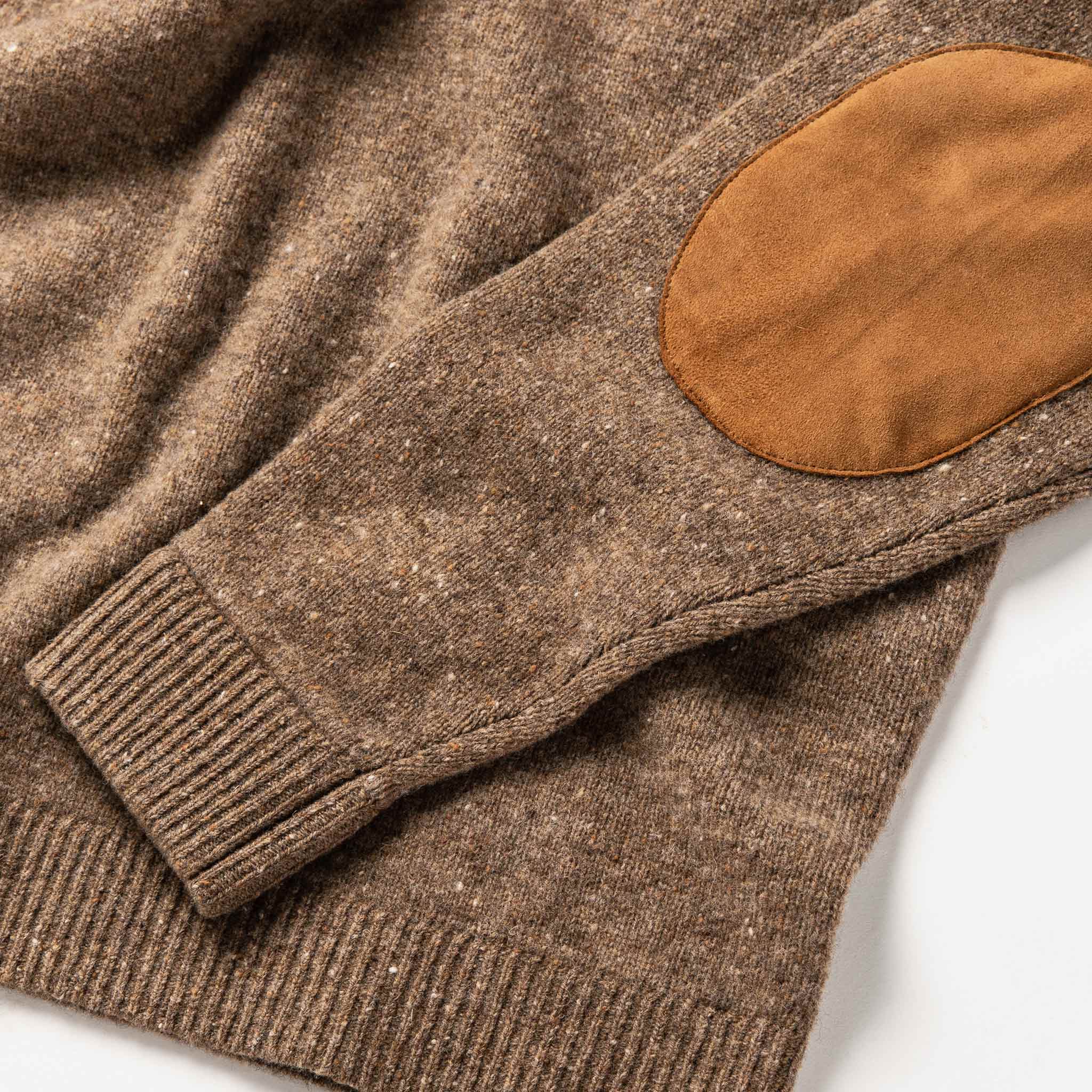 The Hardtack Sweater in Oak Donegal - Image 8