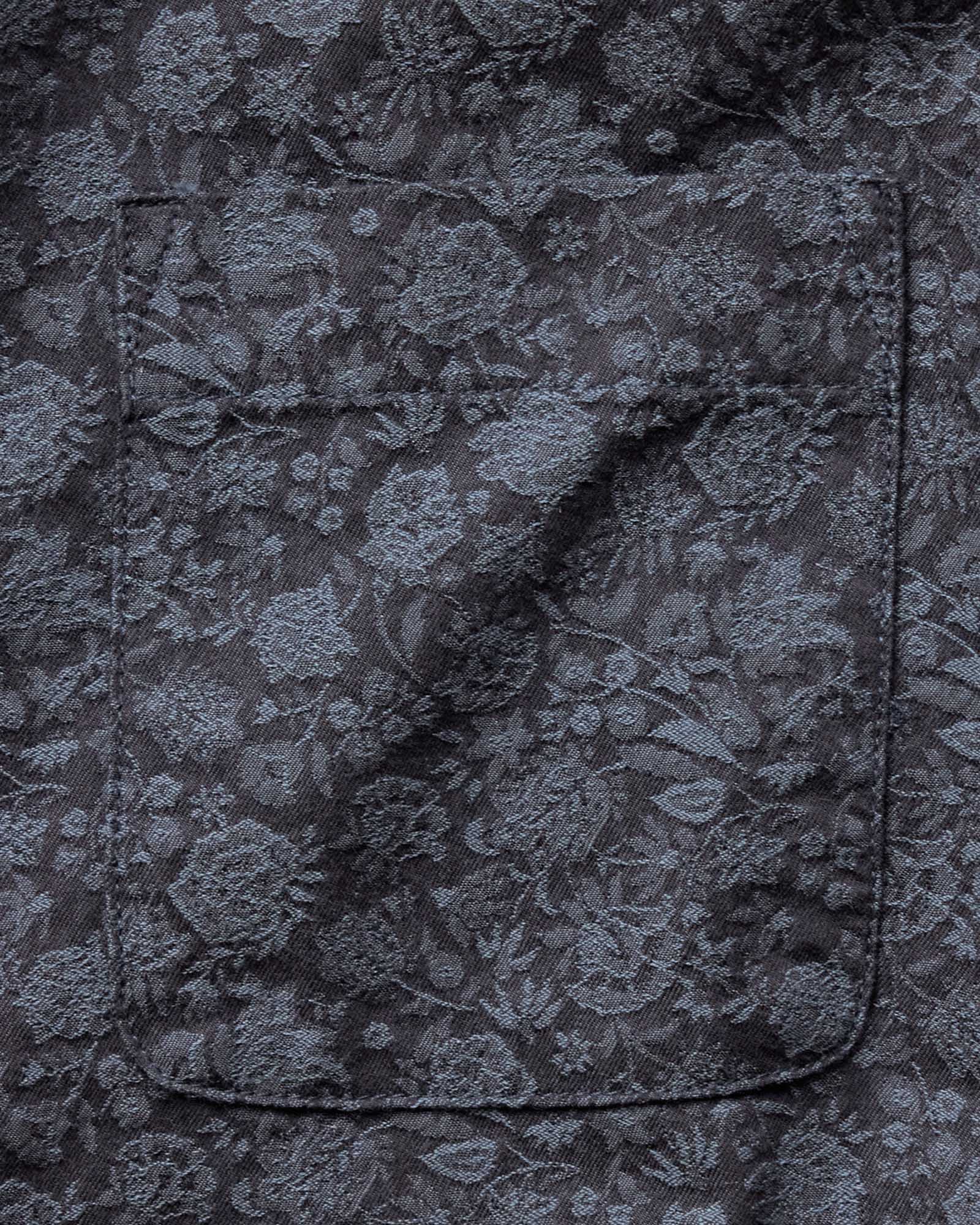 The Hawthorne Shirt in Japanese Night Bloom Jacquard - Image 6