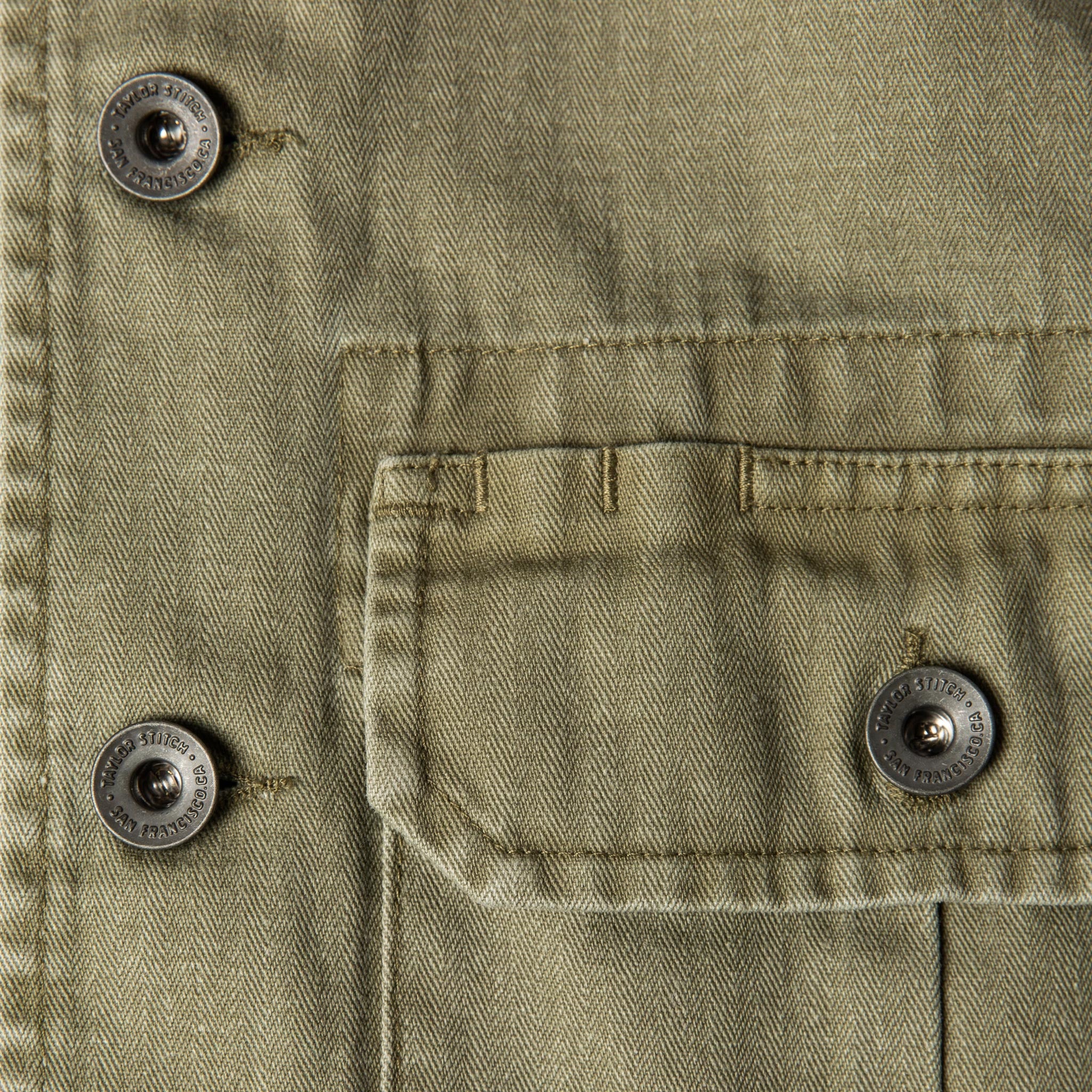 The HBT Jacket in Washed Olive - Image 8