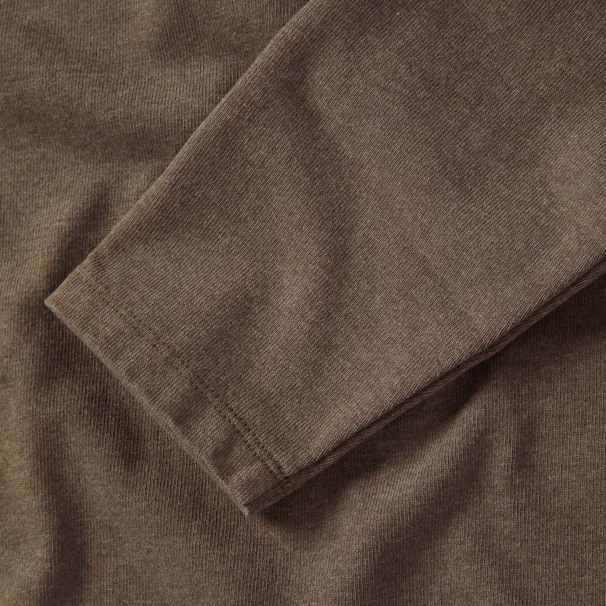 The Heavy Bag Henley in Walnut - Image 6