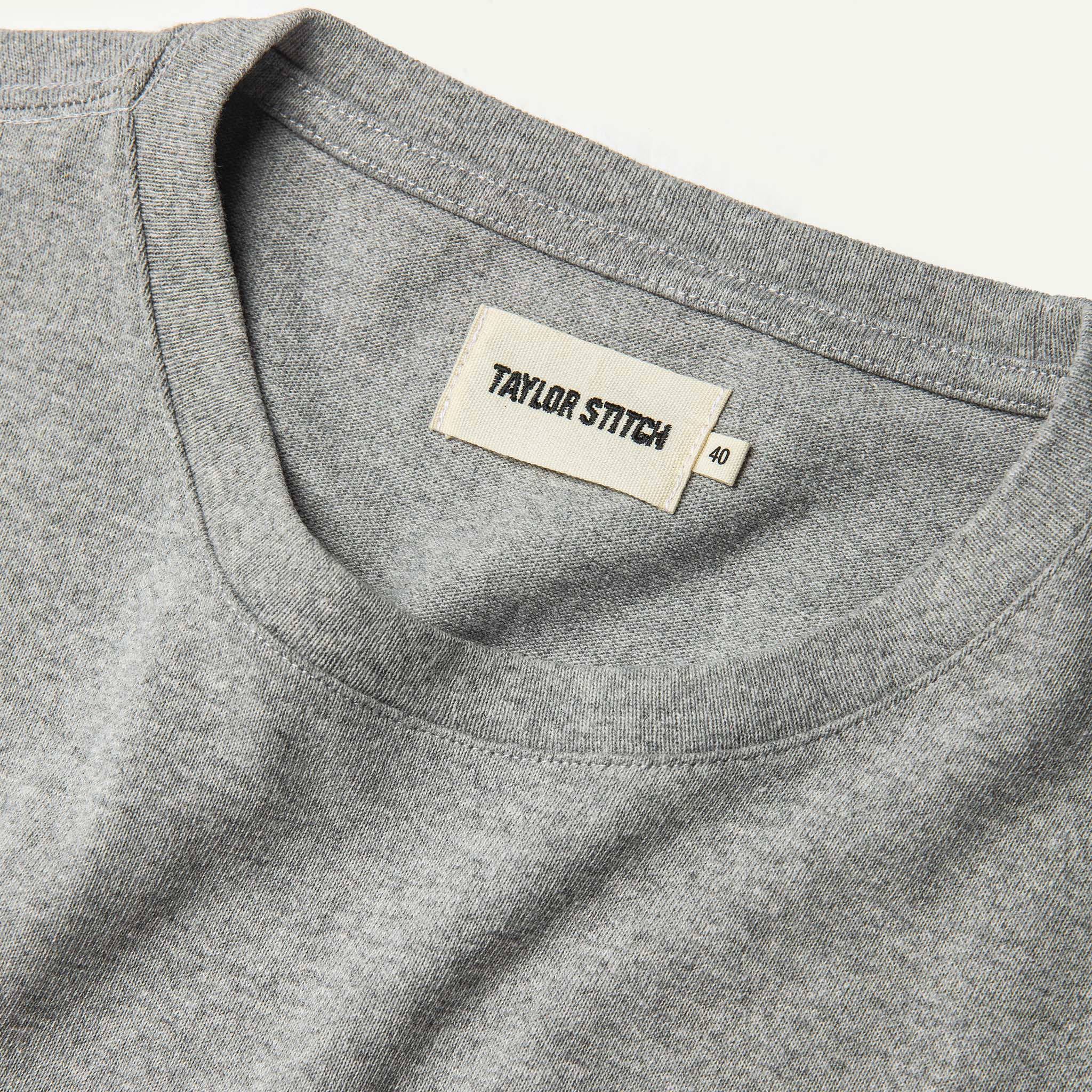 The Heavy Bag Tee in Aluminum - Image 5