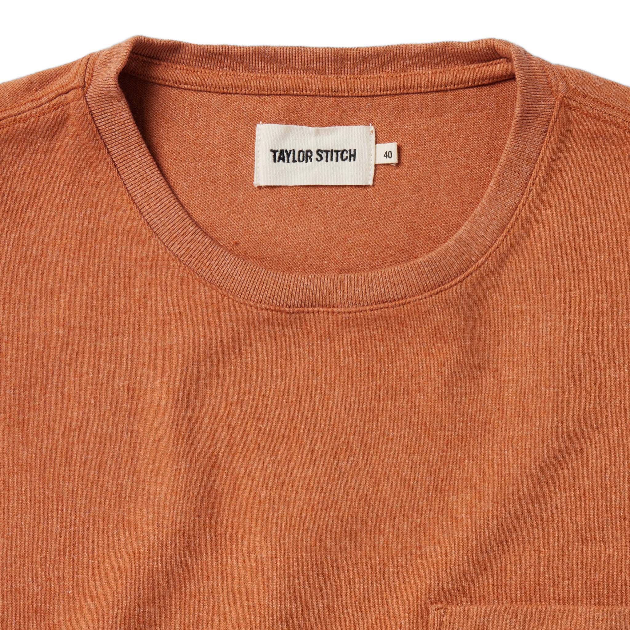 The Heavy Bag Tee in Apricot - Image 5