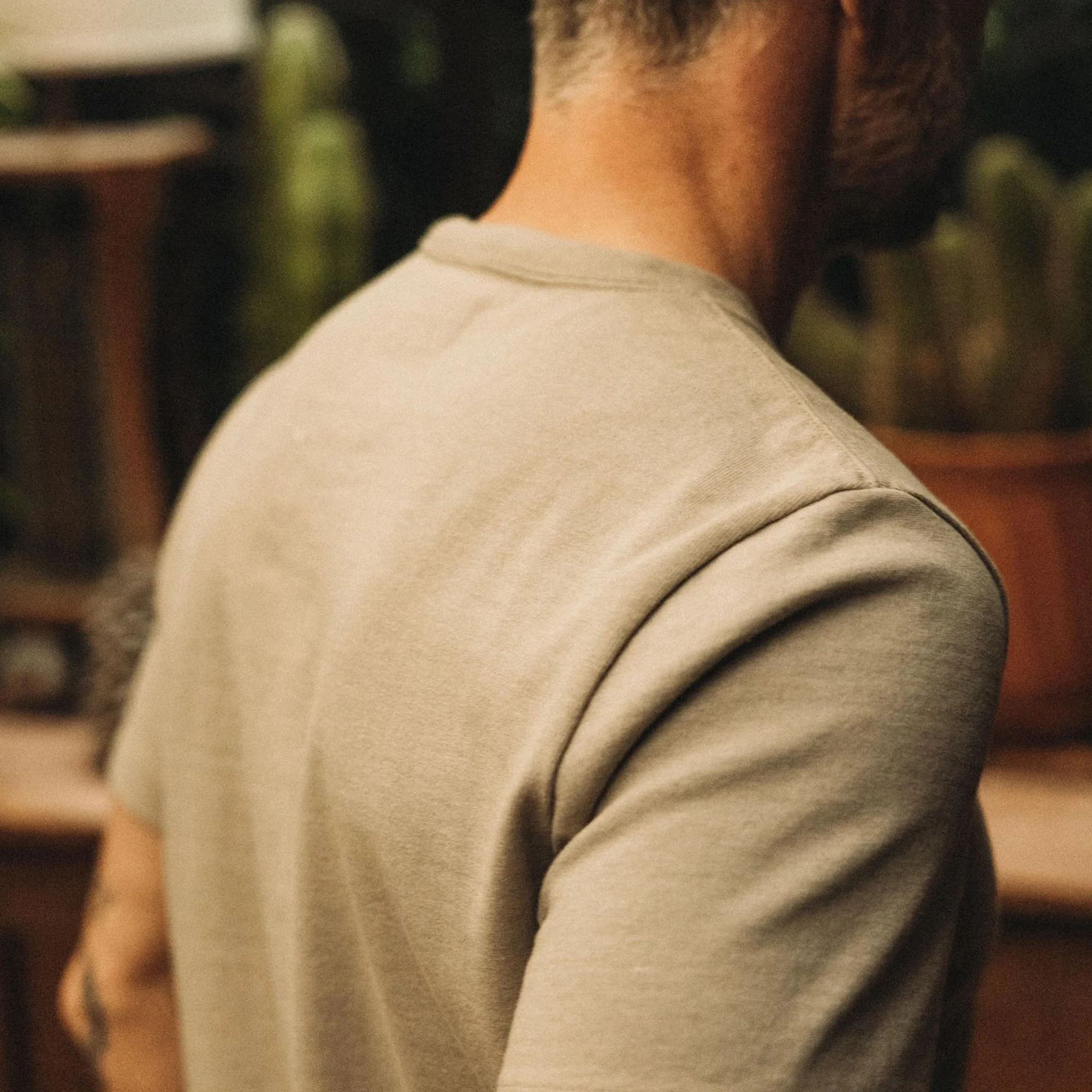 The Heavy Bag Tee in Arid Eucalyptus - Image 3