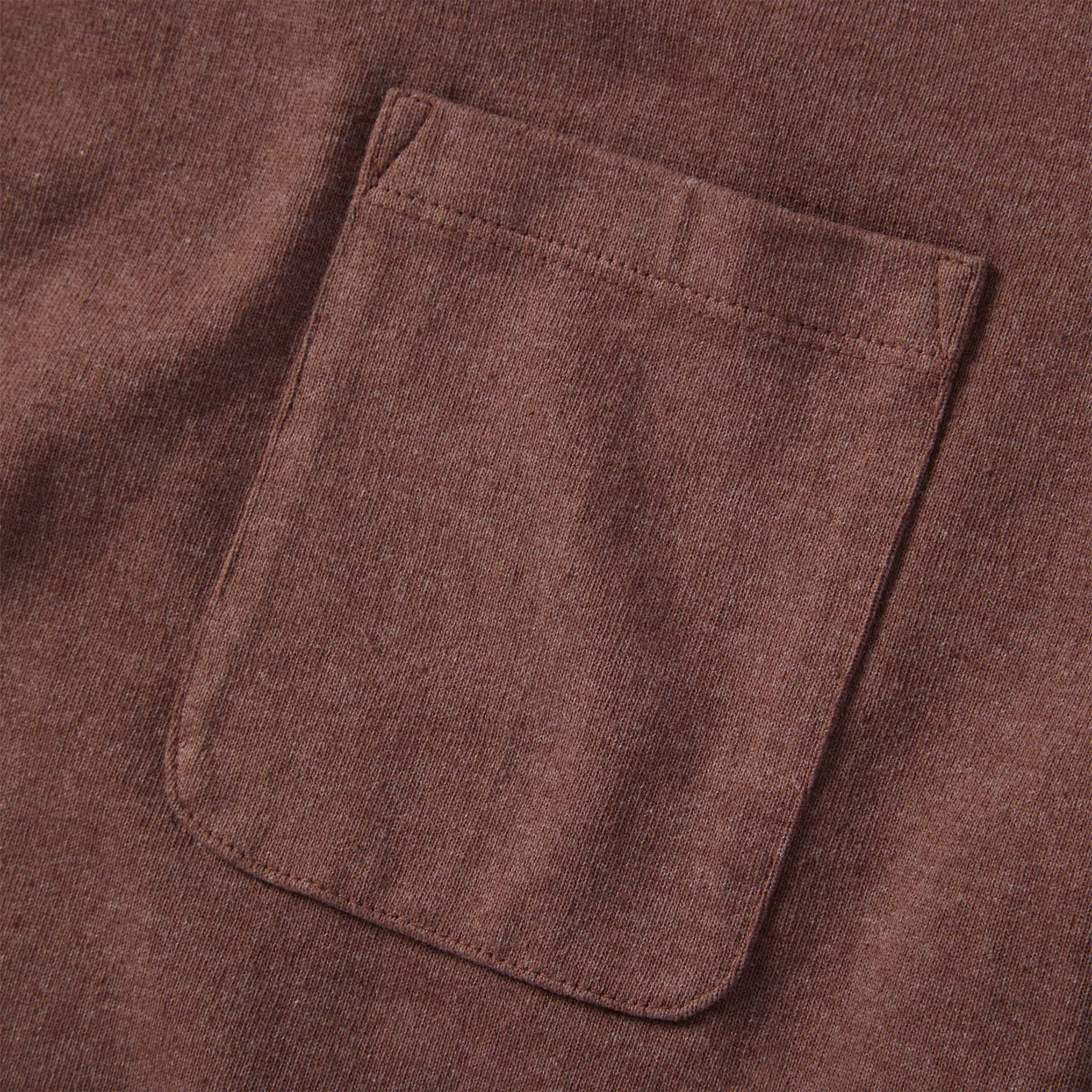 The Heavy Bag Tee in Burgundy - Image 7