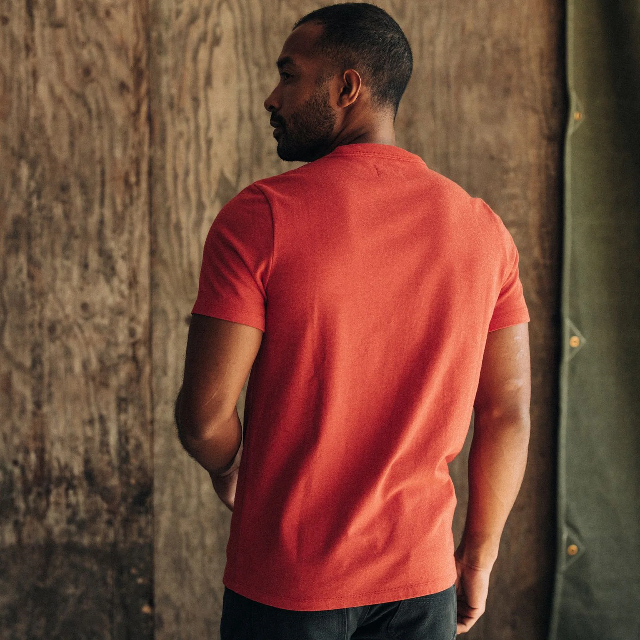 The Heavy Bag Tee in Cardinal - Image 5