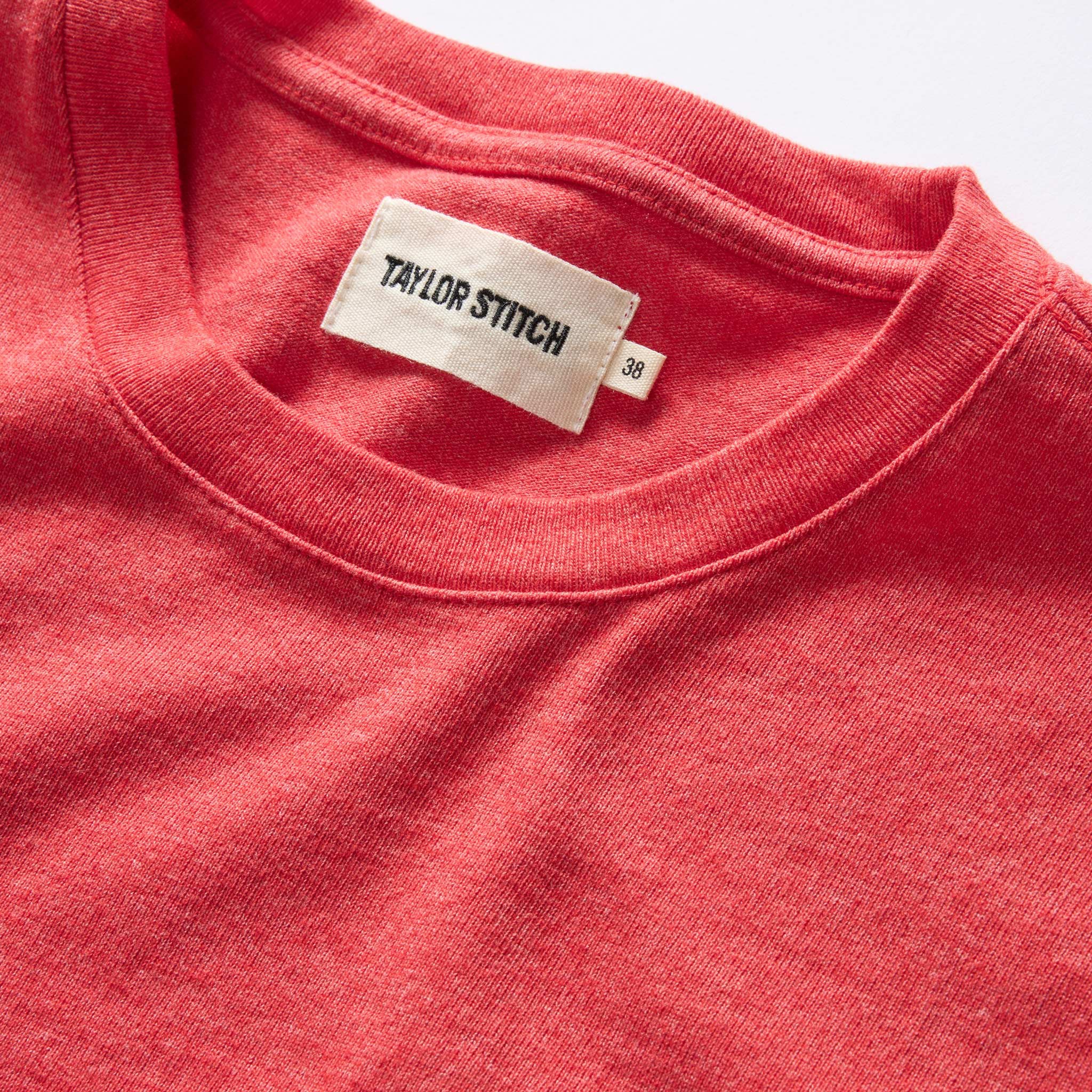 The Heavy Bag Tee in Cardinal - Image 6