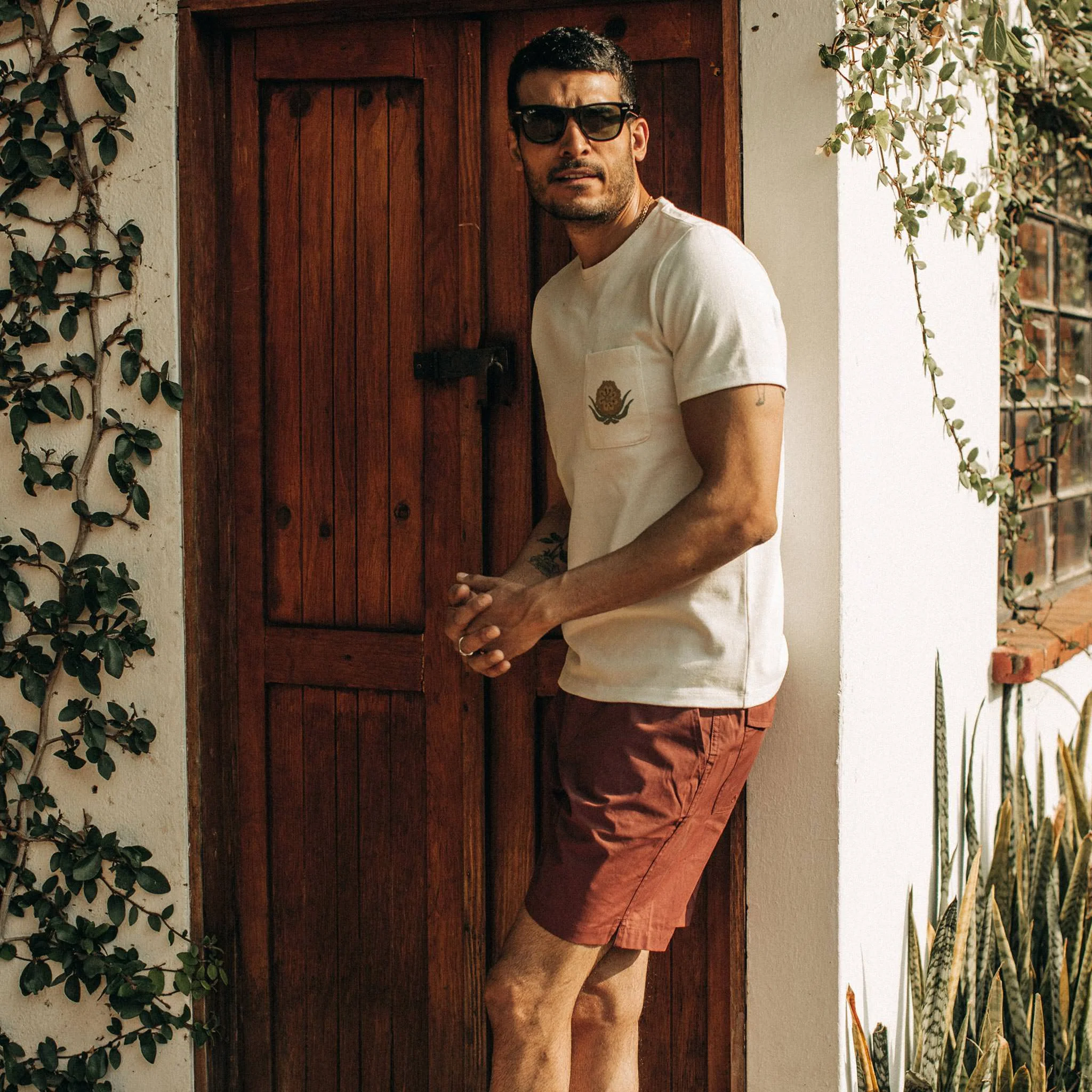 The Heavy Bag Tee in Desert Flower - Image 2