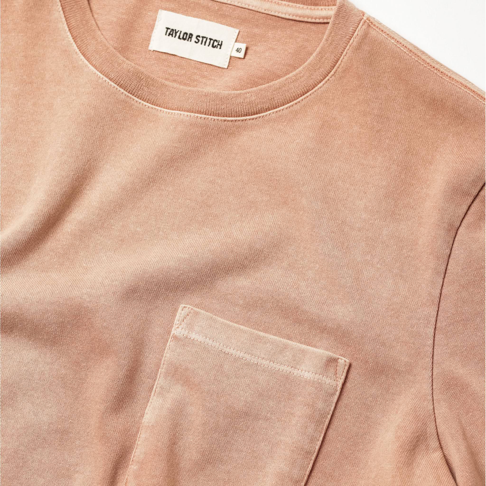 The Heavy Bag Tee in Dusty Rose - Image 4