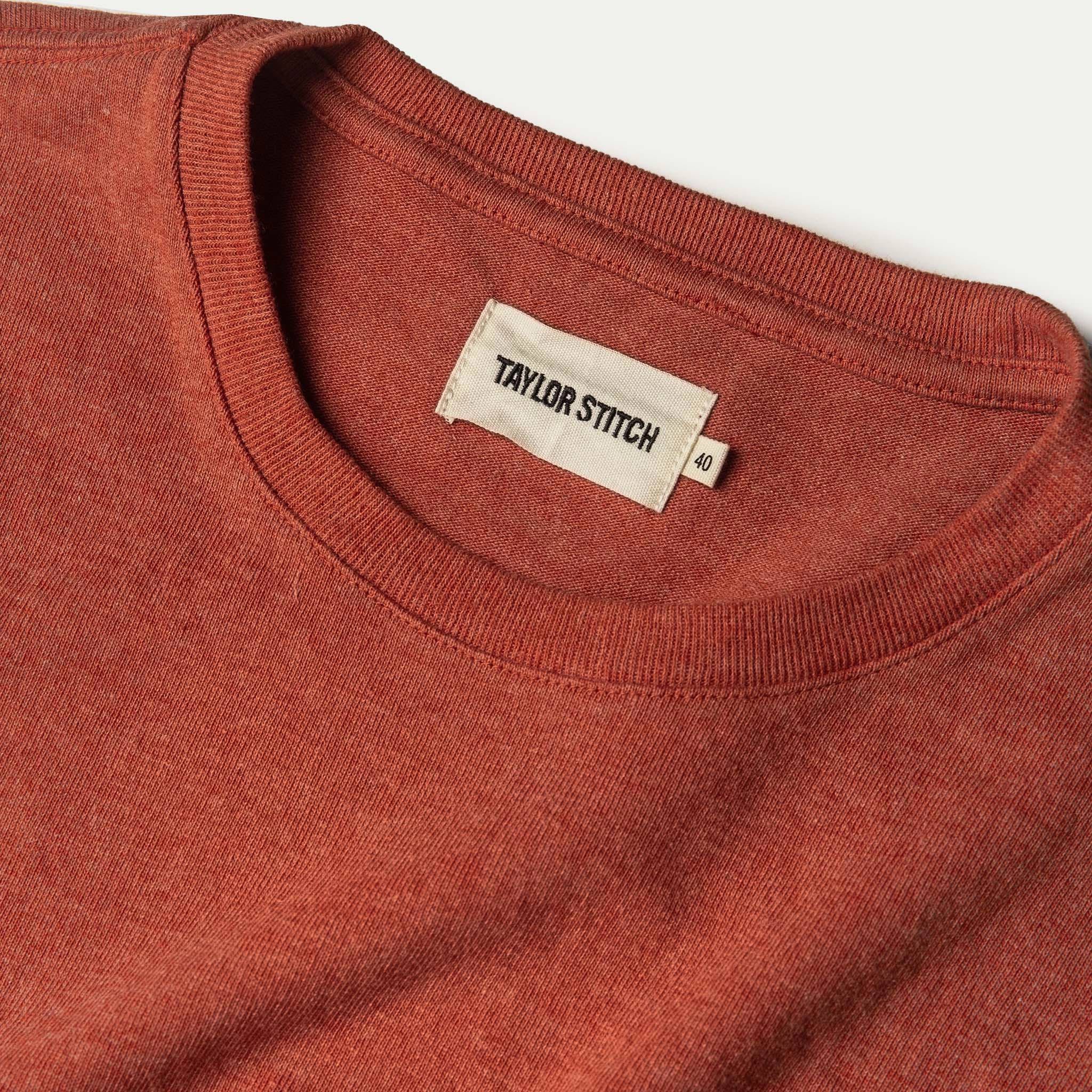 The Heavy Bag Tee in Rust - Image 5