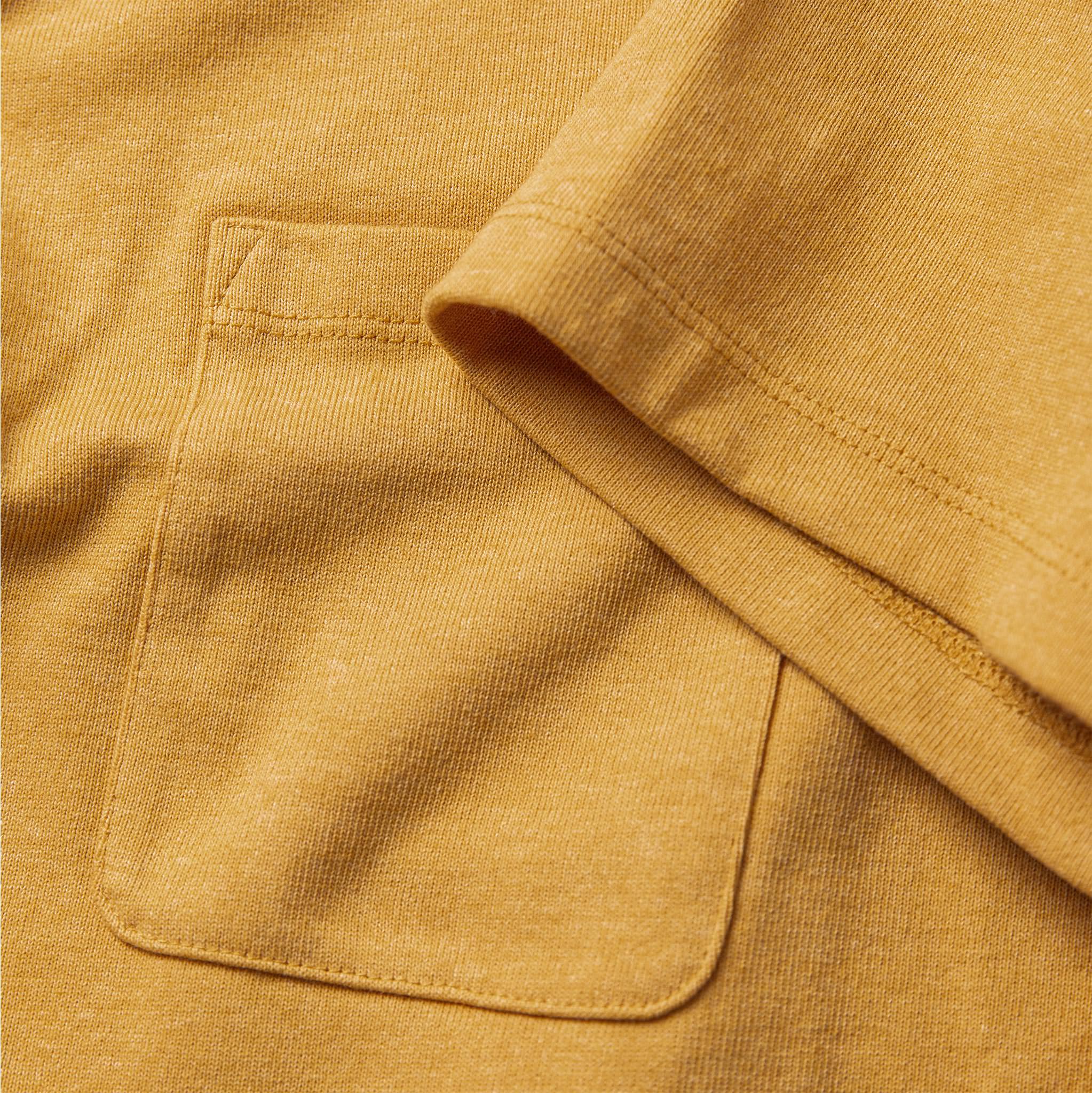 The Heavy Bag Tee in Saffron - Image 6