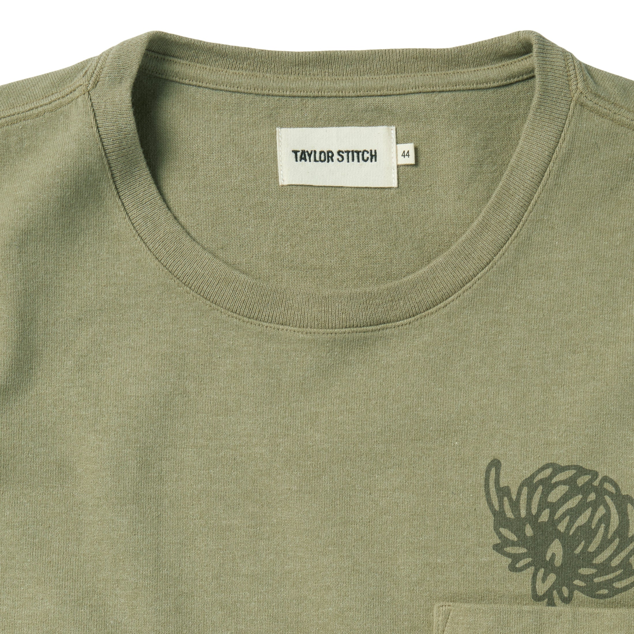 The Heavy Bag Tee in Sage Dahlia - Image 5