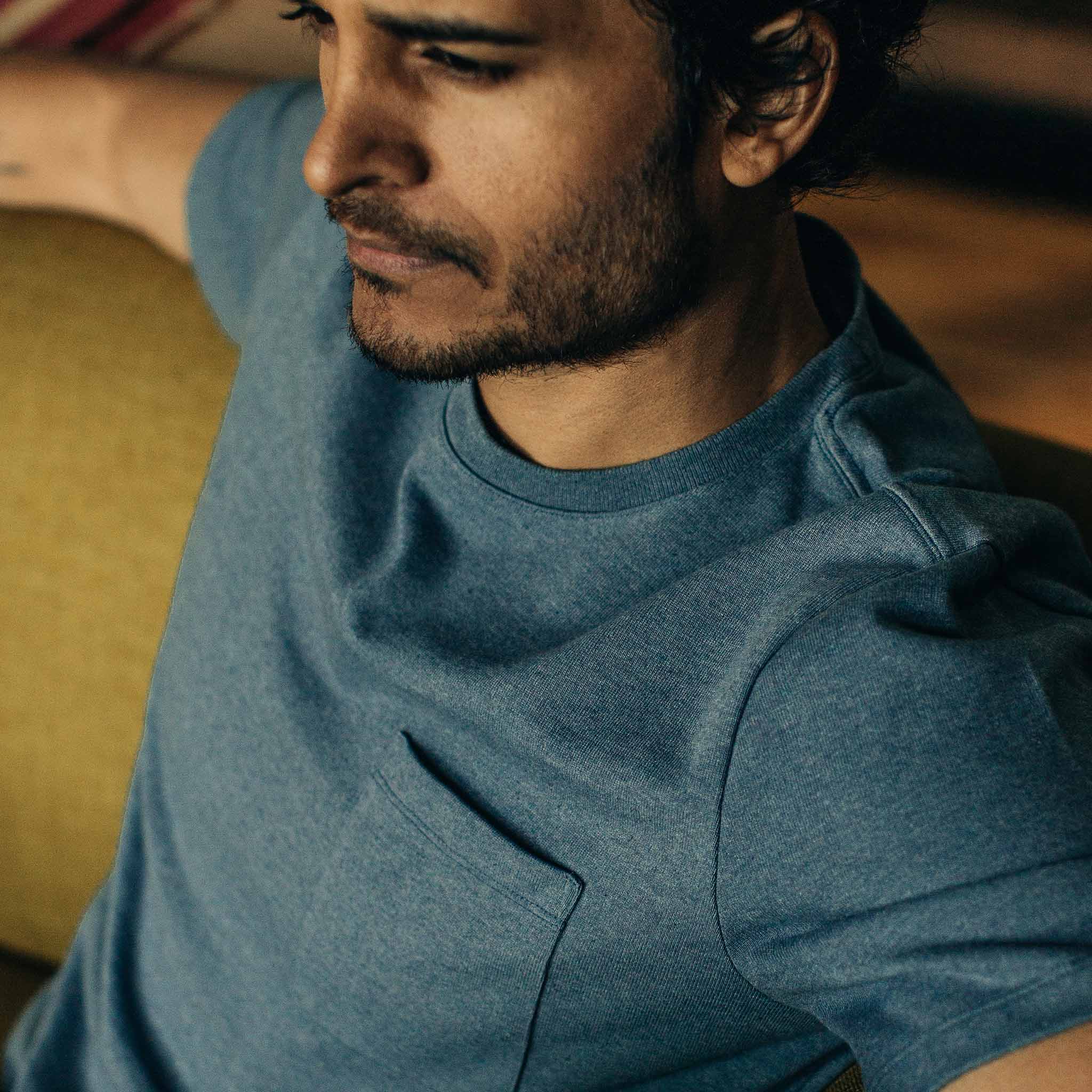 The Heavy Bag Tee in Slate ('20) - Image 3