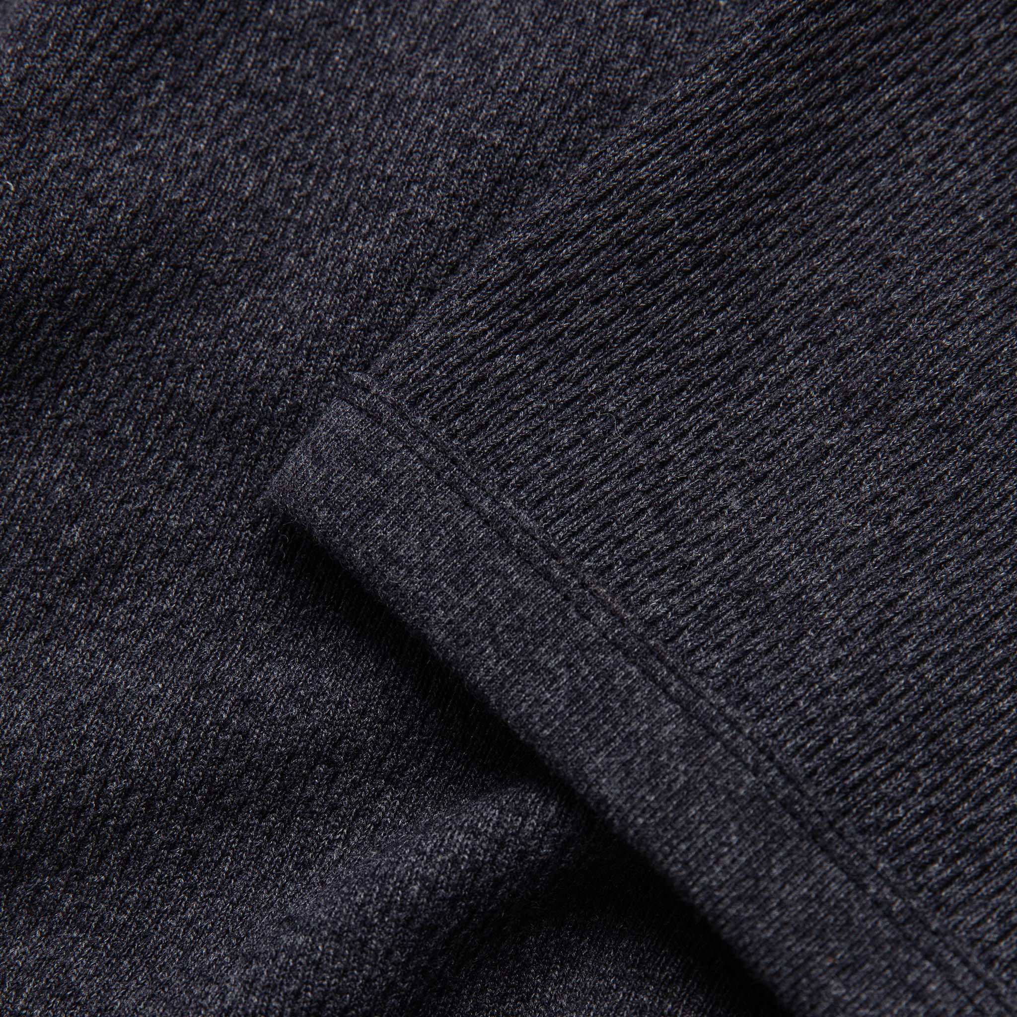 The Heavy Bag Waffle Short Sleeve in Deep Ocean - Image 6