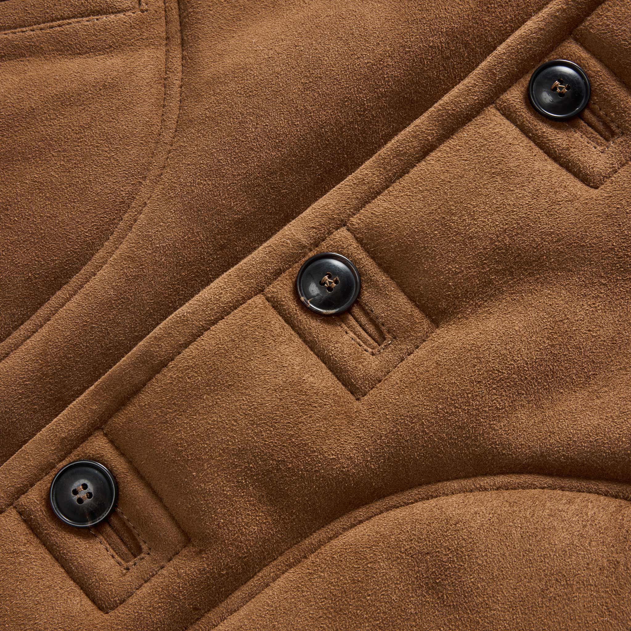 The High Plains Coat in Walnut Shearling - Image 8
