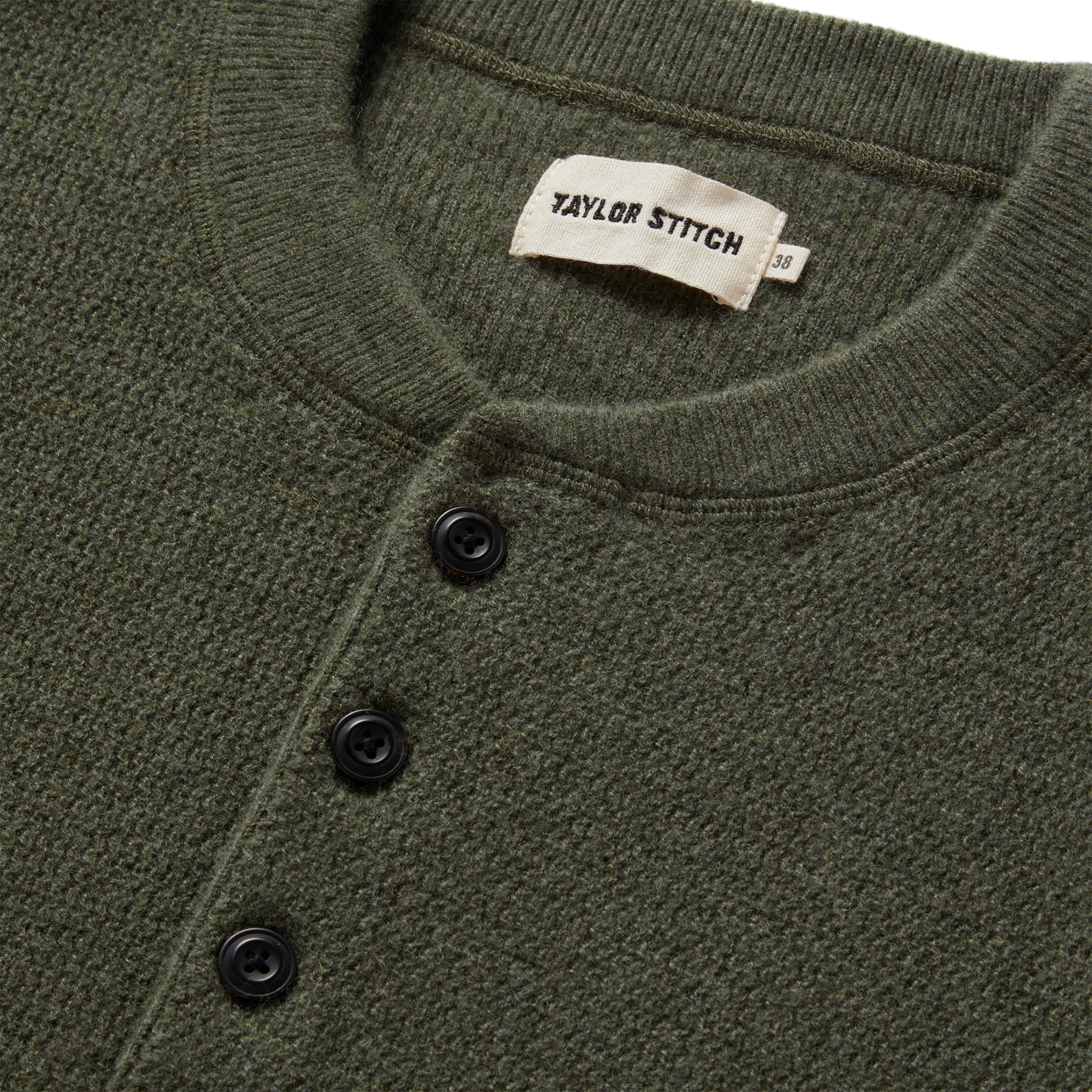 The Hudson Sweater in Heather Green - Image 5