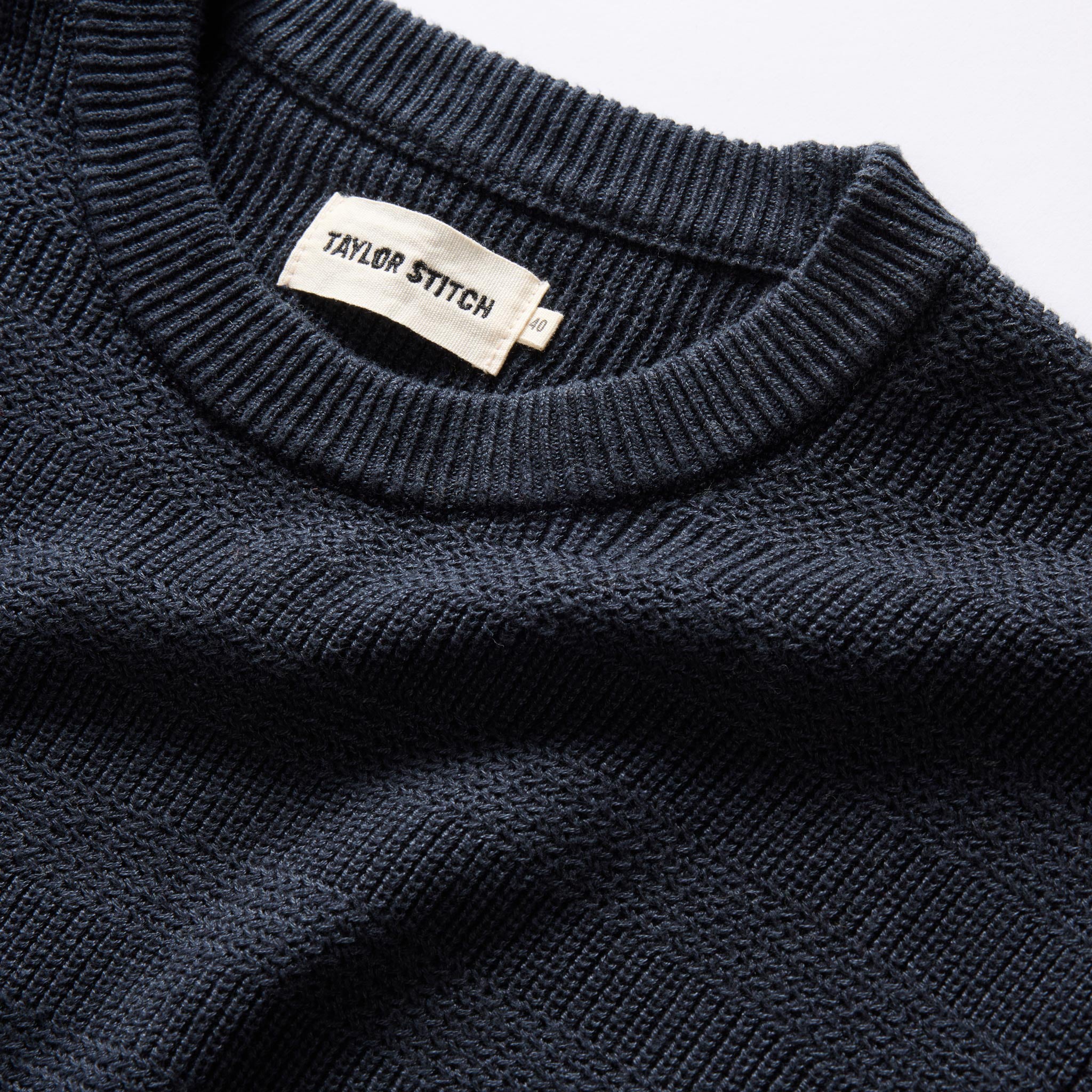 The Hugo Sweater in Navy - Image 5