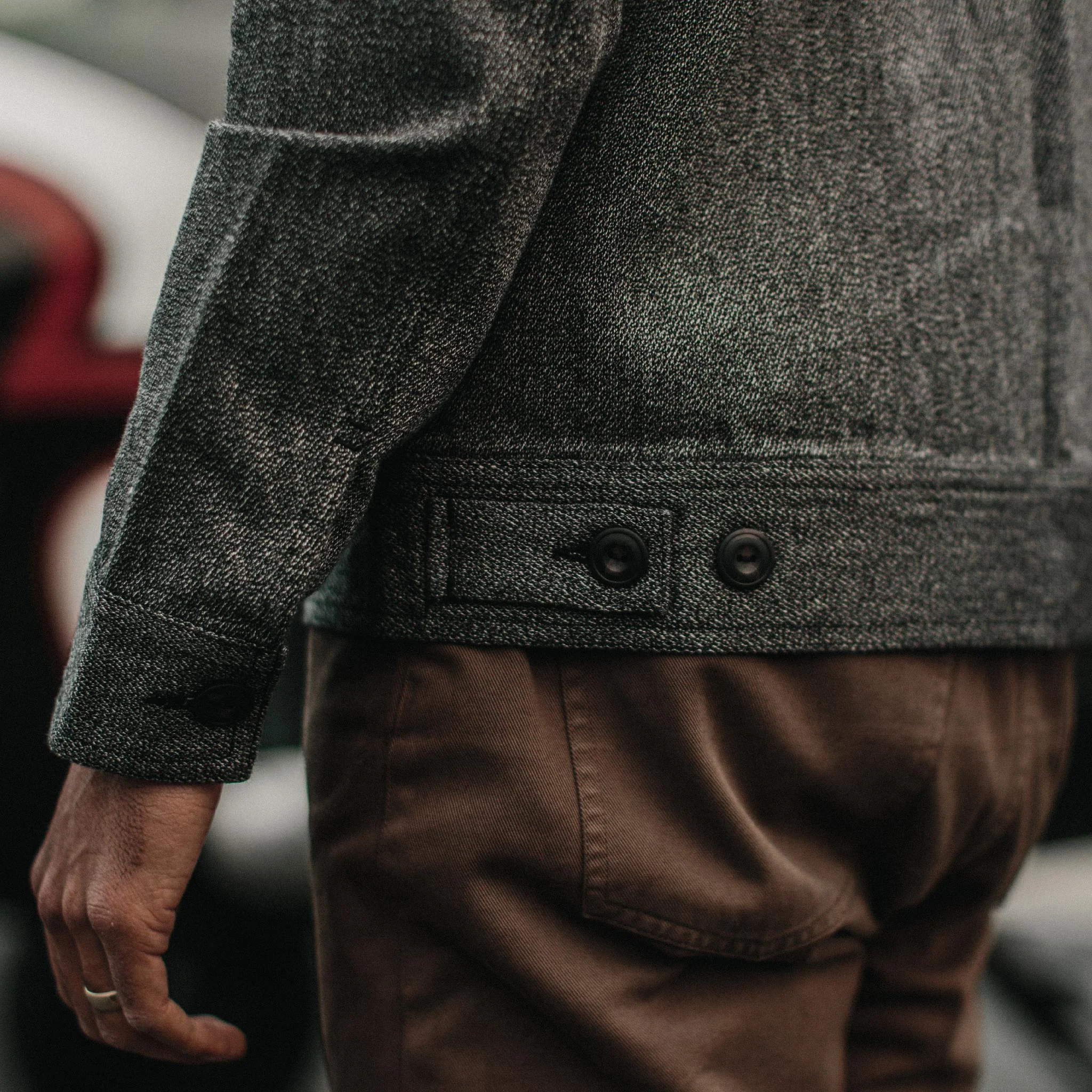 The Ignition Jacket in Indigo Salt and Pepper - Image 4