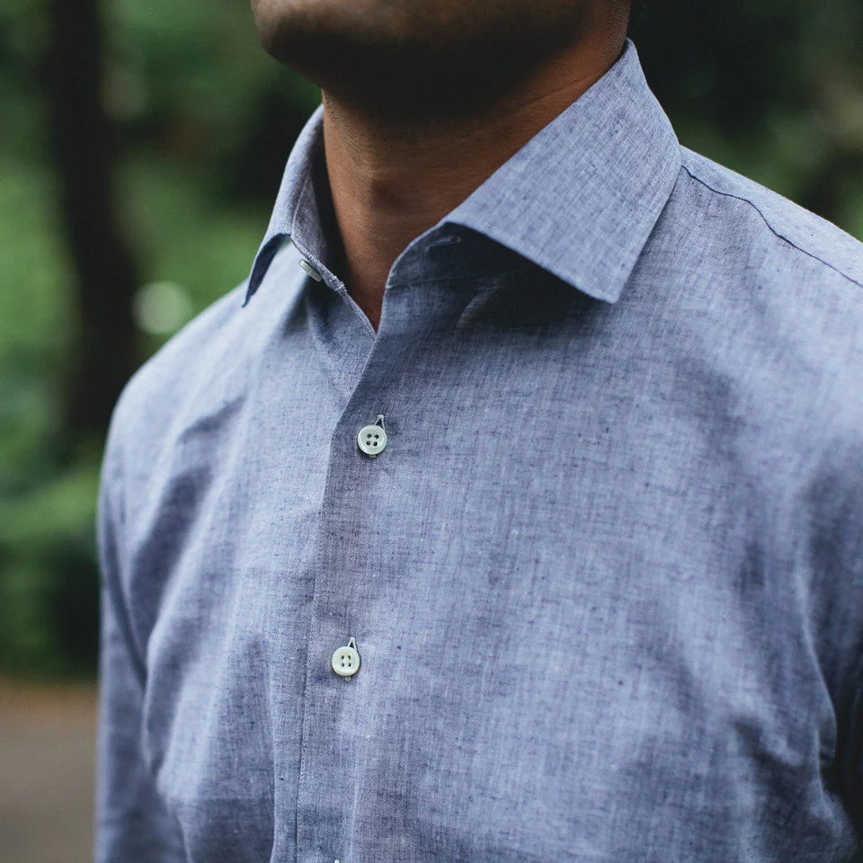 The Hyde in Indigo Cotton and Linen - Image 5