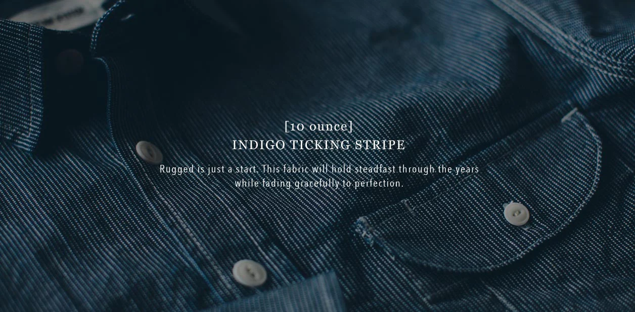 Indigo Jacquard Dot Utility Shirt - Image 11