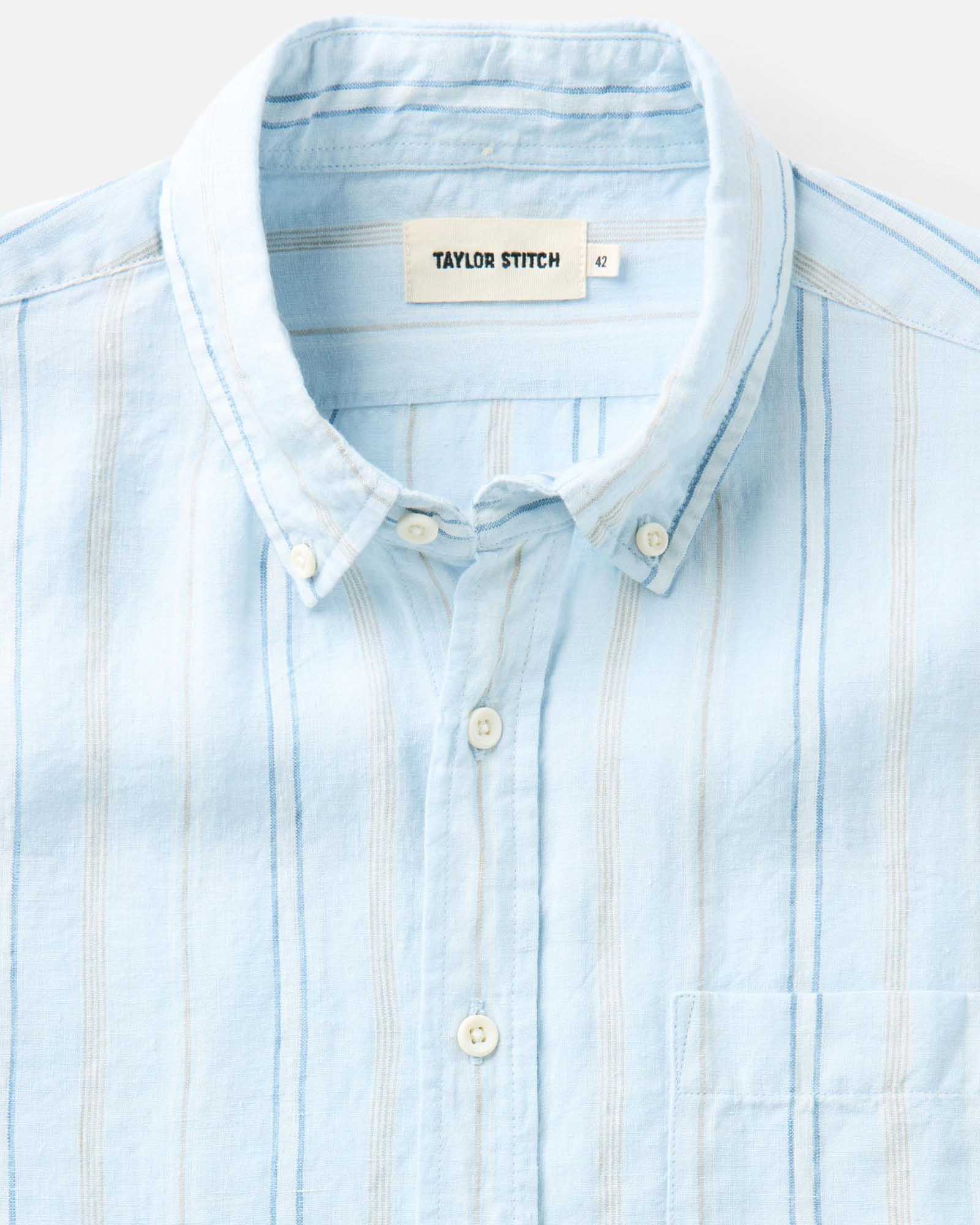 The Jack in Blue Sky Stripe Linen - Image 5