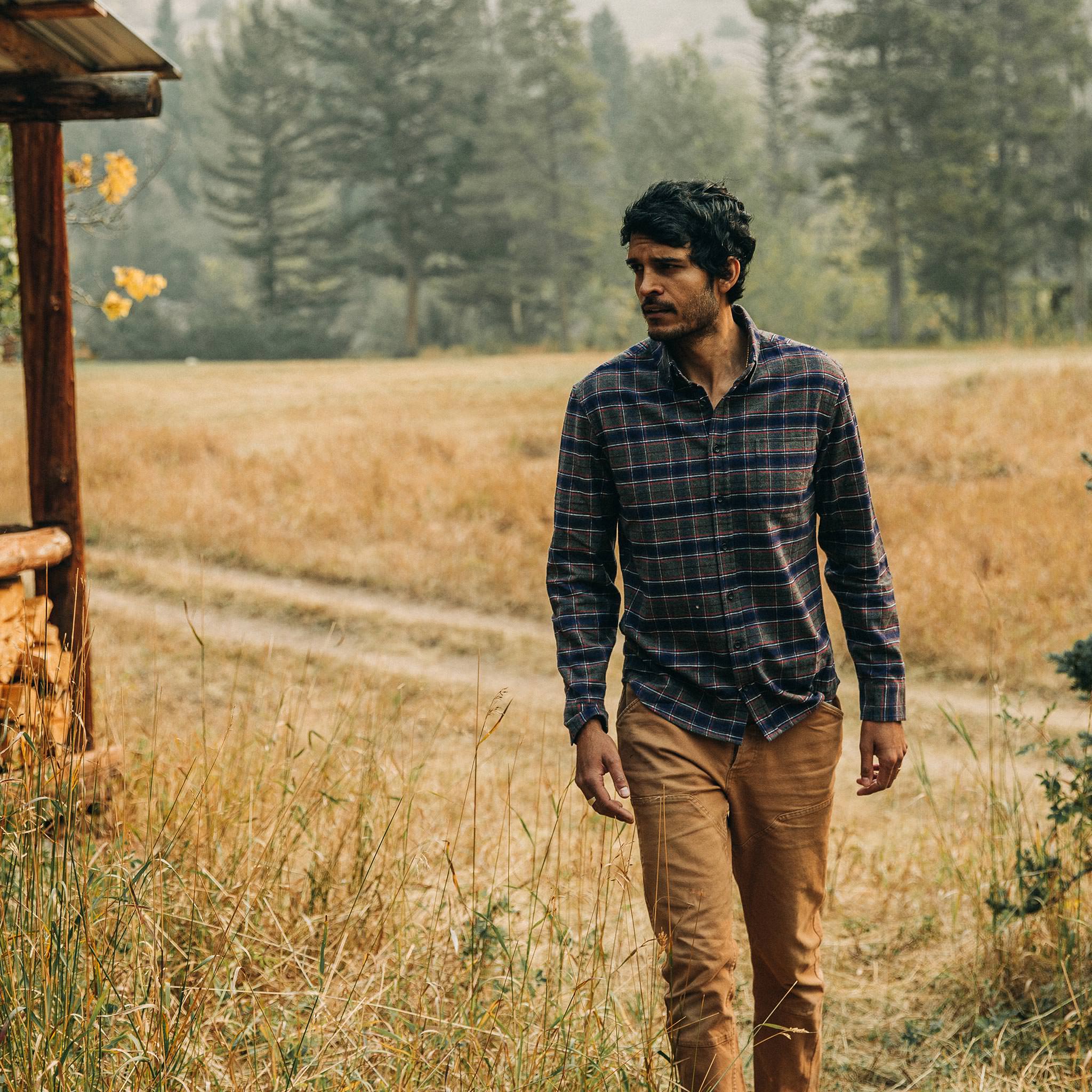 The Jack in Brushed Grey Plaid - Image 2