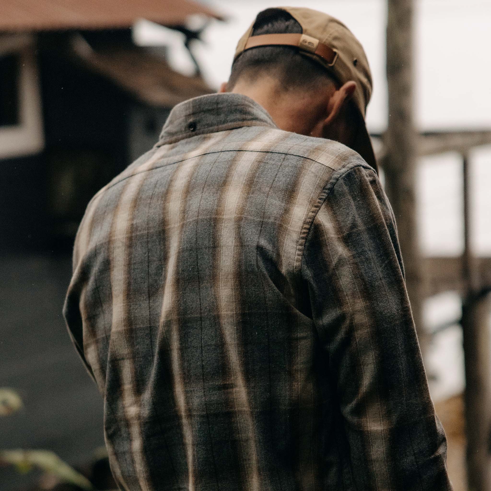 The Jack in Brushed Heather Grey Plaid - Image 4