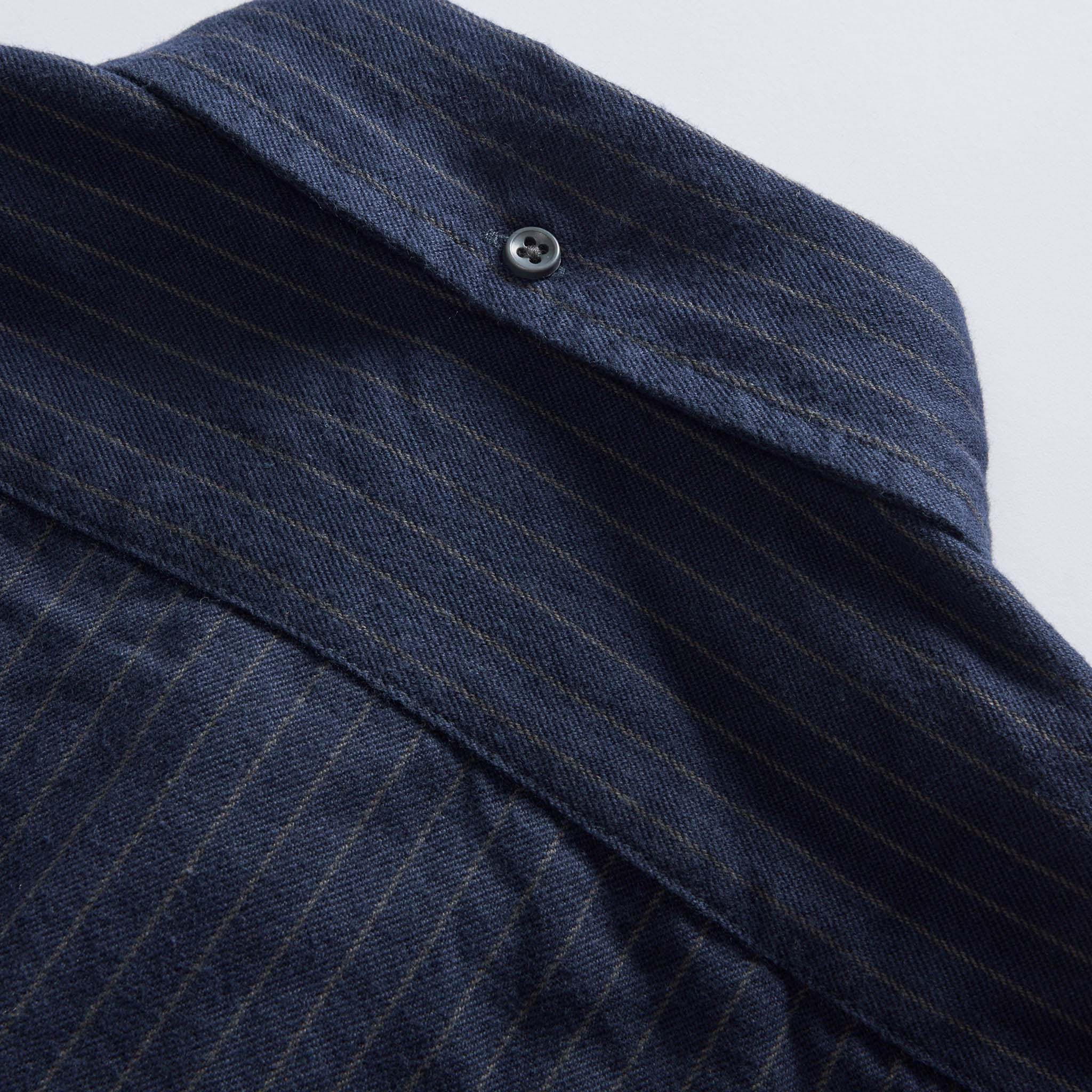 The Jack in Brushed Heather Navy Stripe - Image 8