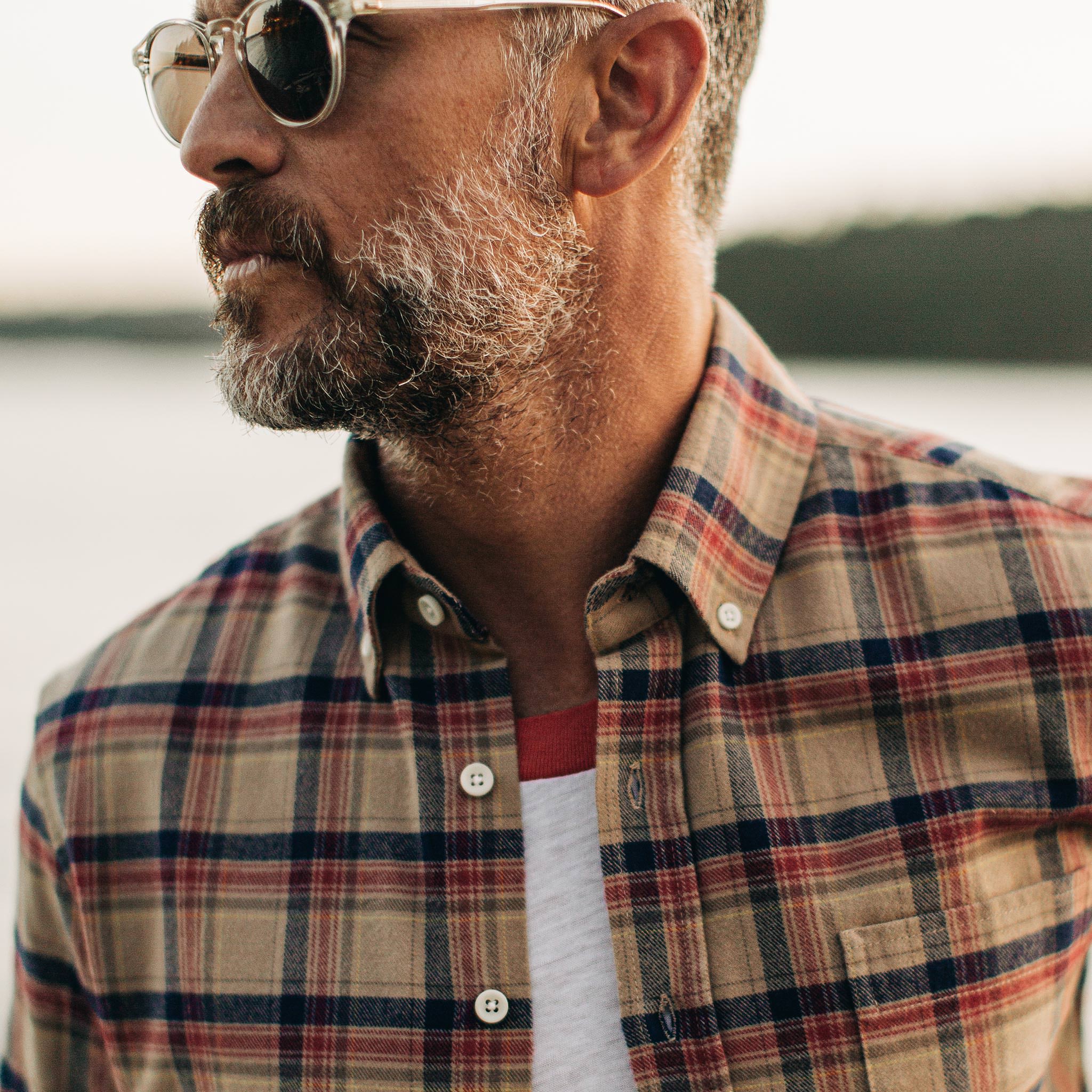 The Jack in Brushed Khaki Plaid - Image 3