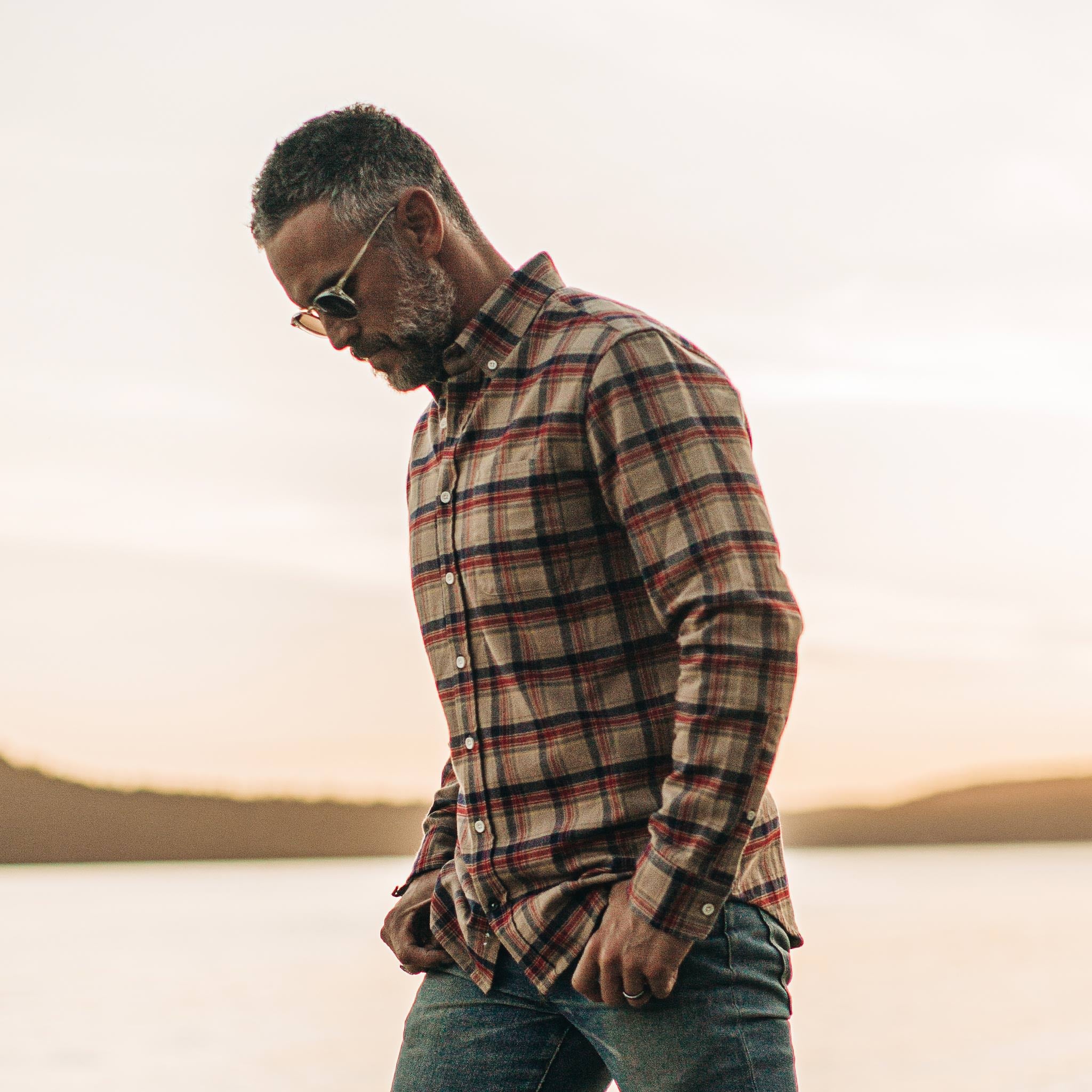 The Jack in Brushed Khaki Plaid - Image 5