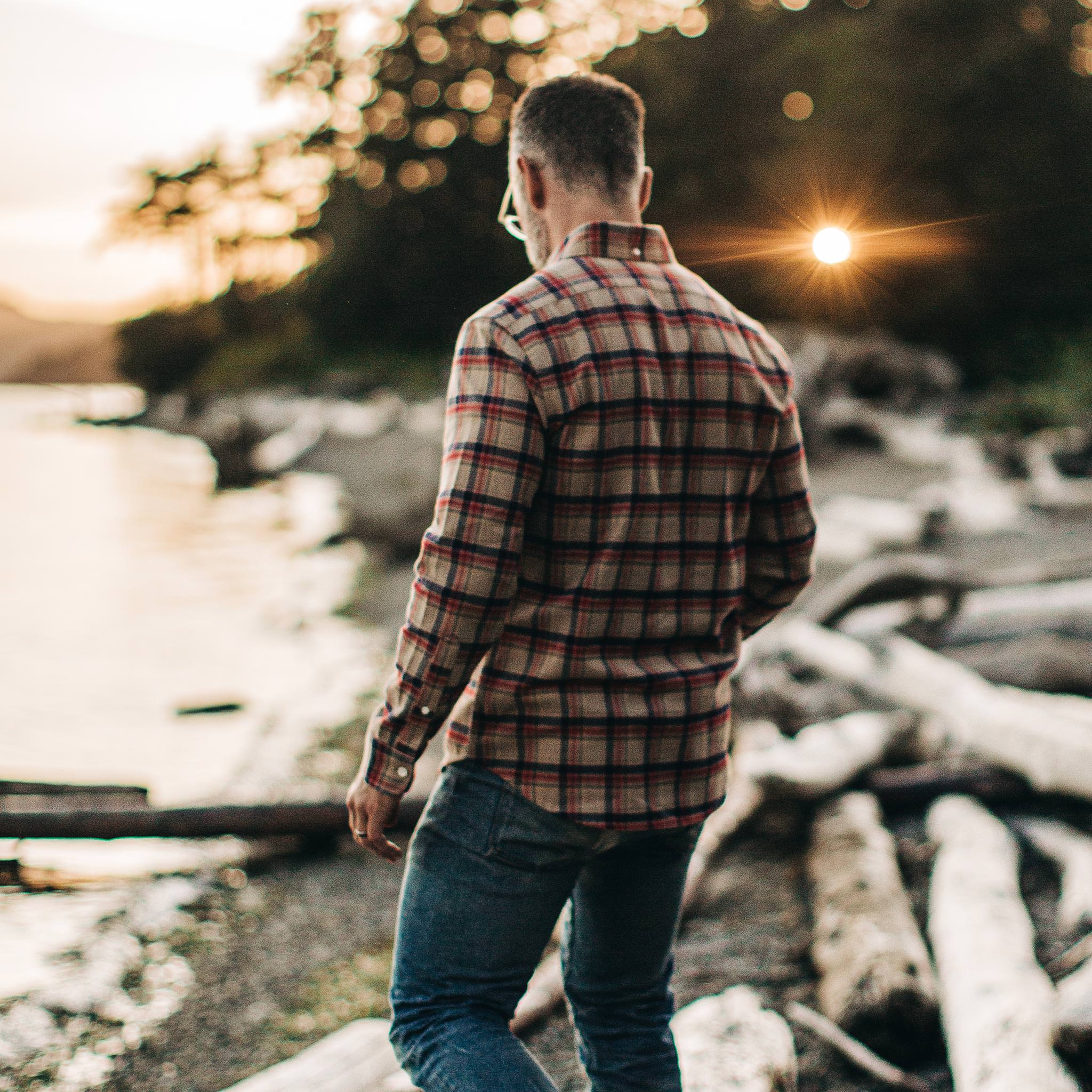 The Jack in Brushed Khaki Plaid - Image 6