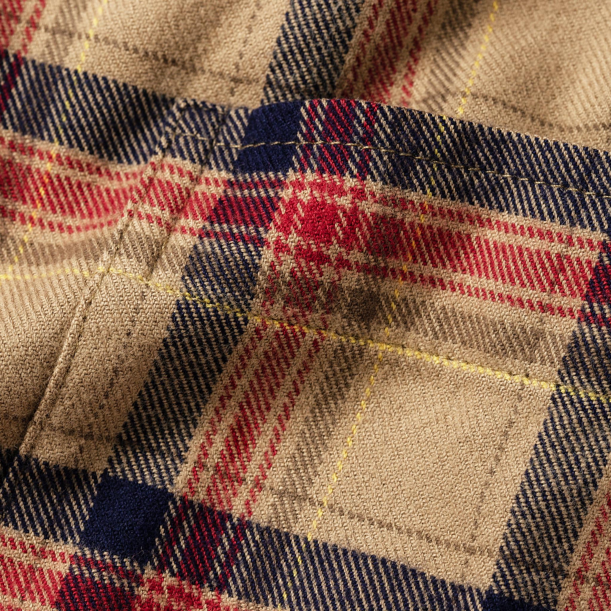The Jack in Brushed Khaki Plaid - Image 8