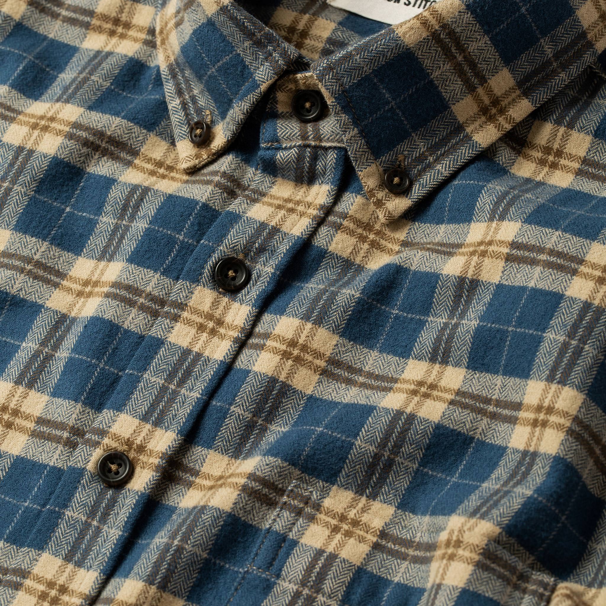 The Jack in Brushed Navy Plaid - Image 7