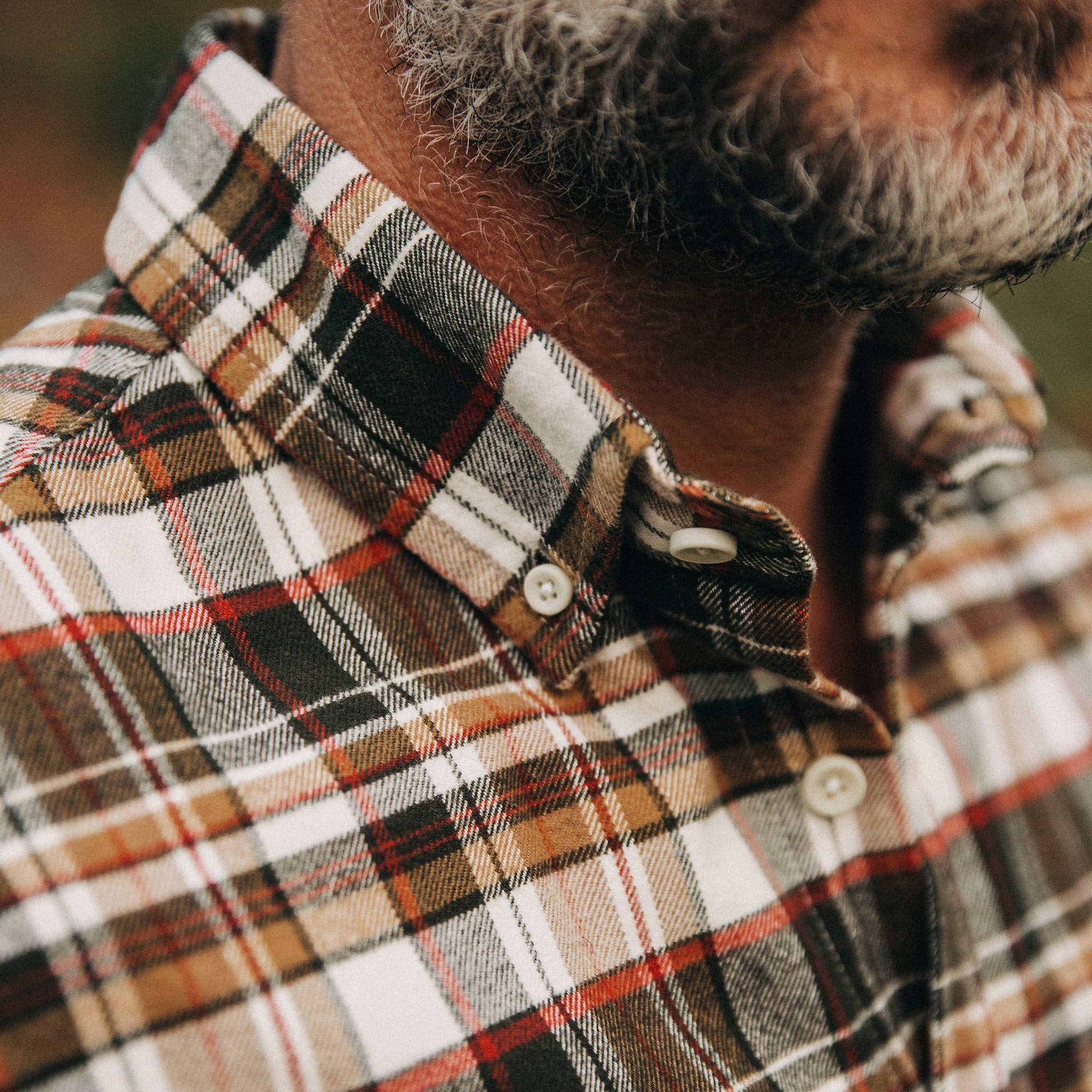 The Jack in Brushed Wheat Plaid - Image 4