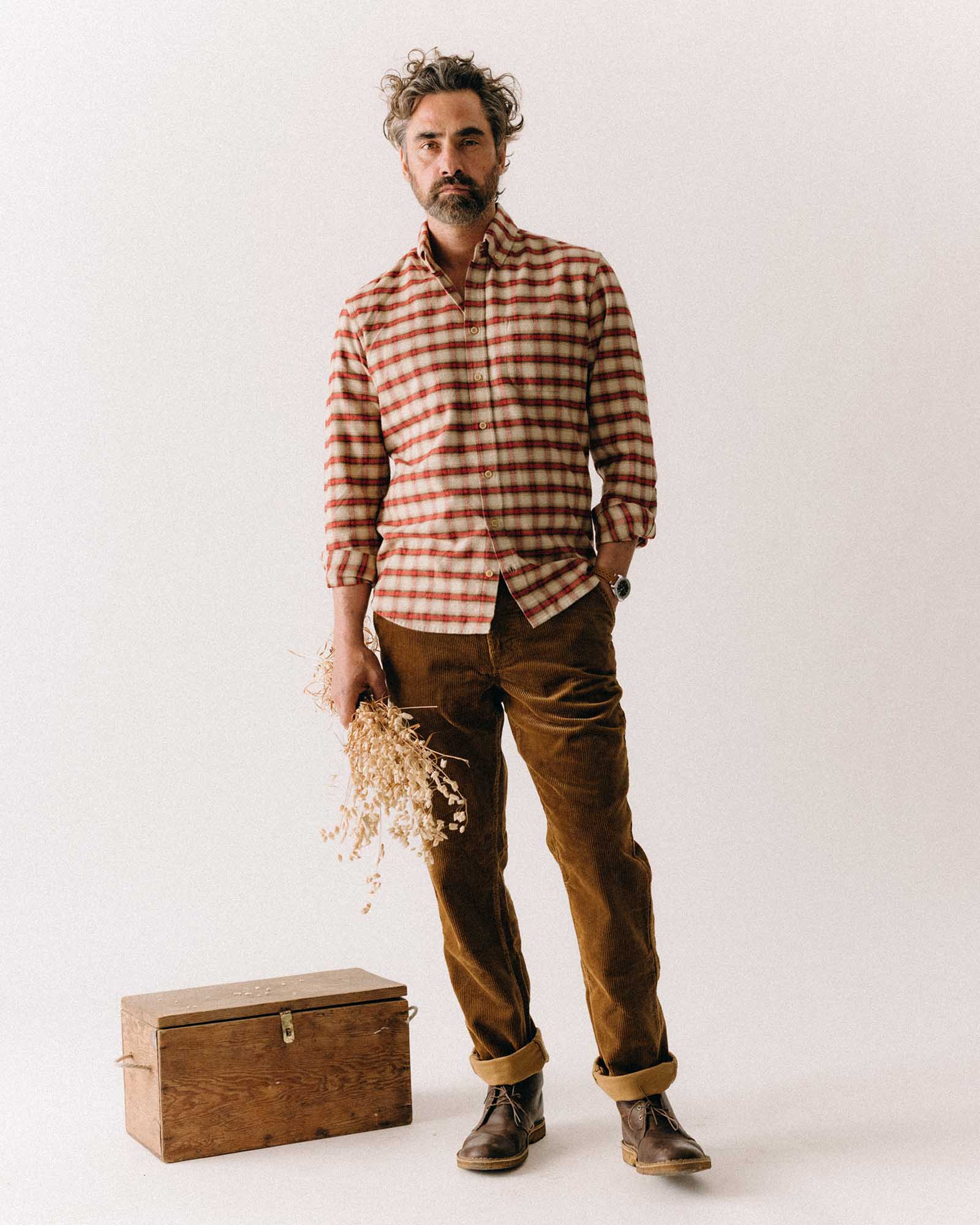 The Jack in Cardinal Plaid Flannel - Image 2