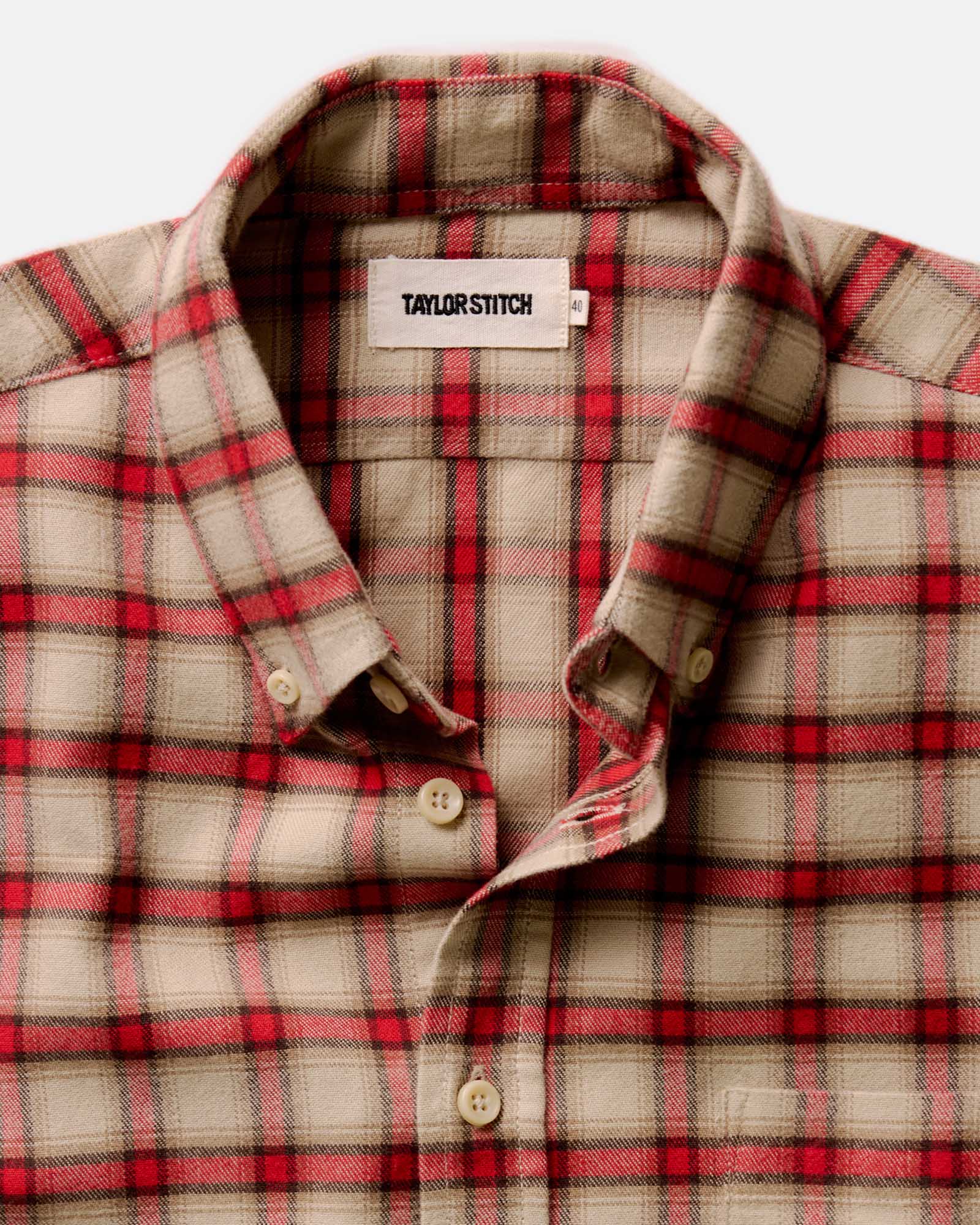 The Jack in Cardinal Plaid Flannel - Image 5