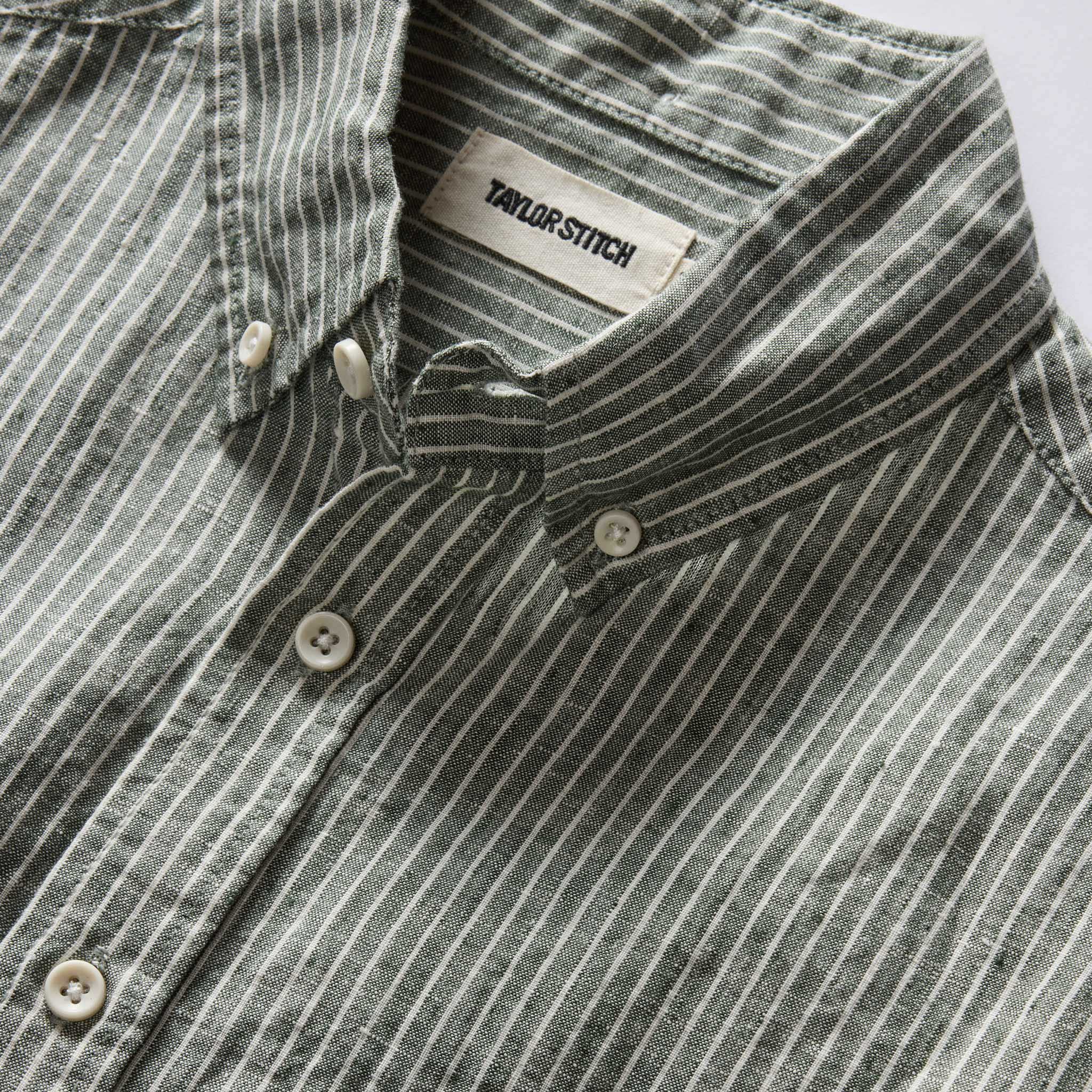 The Jack in Cilantro Stripe Linen - Image 7
