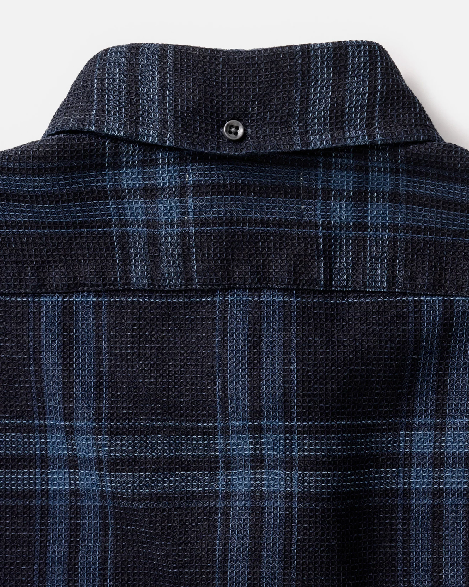 The Jack in Deep Indigo Plaid Waffle - Image 9