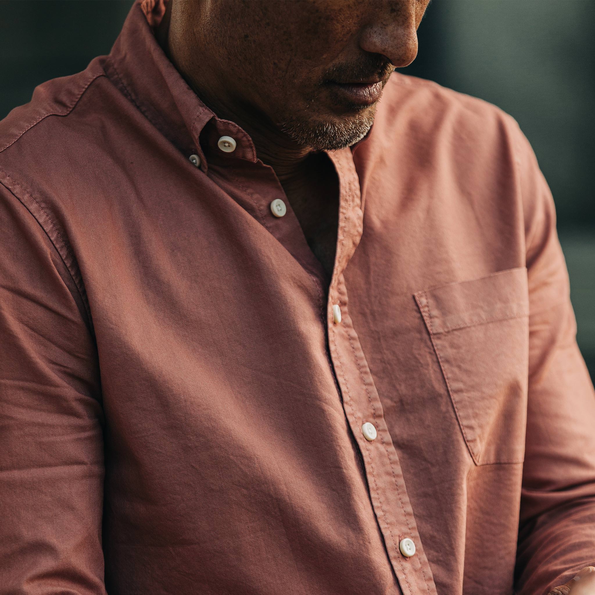 The Jack in Dusty Rose Oxford - Image 3
