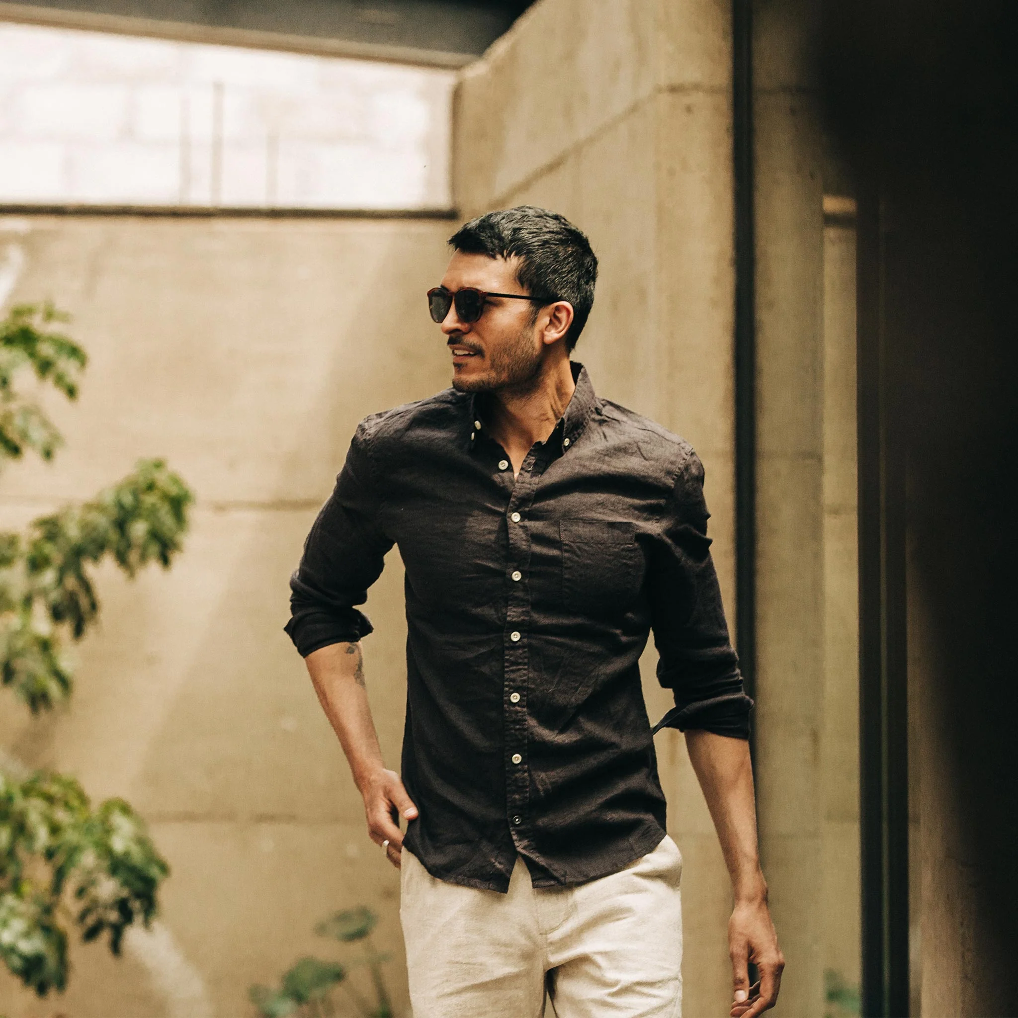 The Jack in Espresso Linen - Image 2