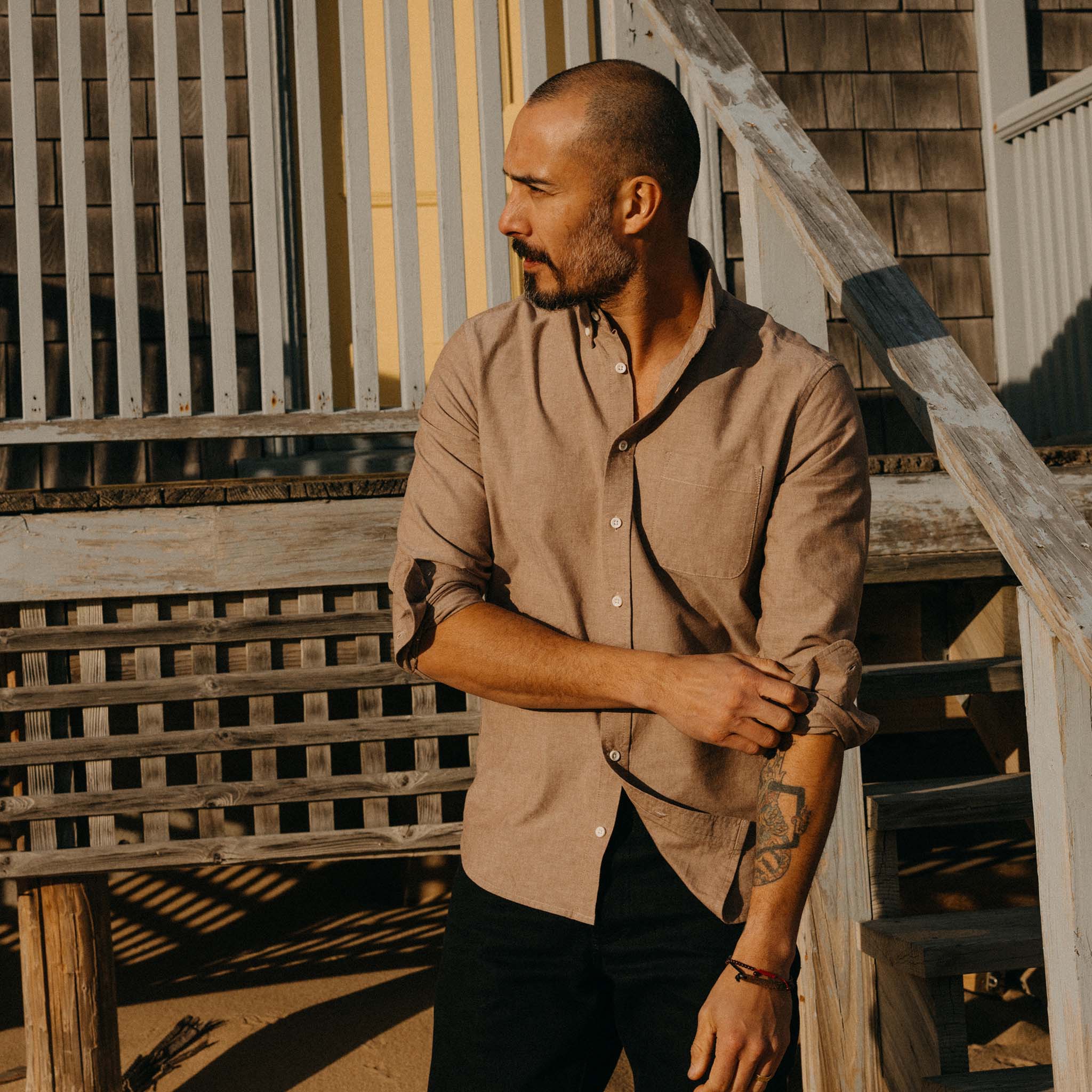 The Jack in Faded Brick Chambray - Image 2