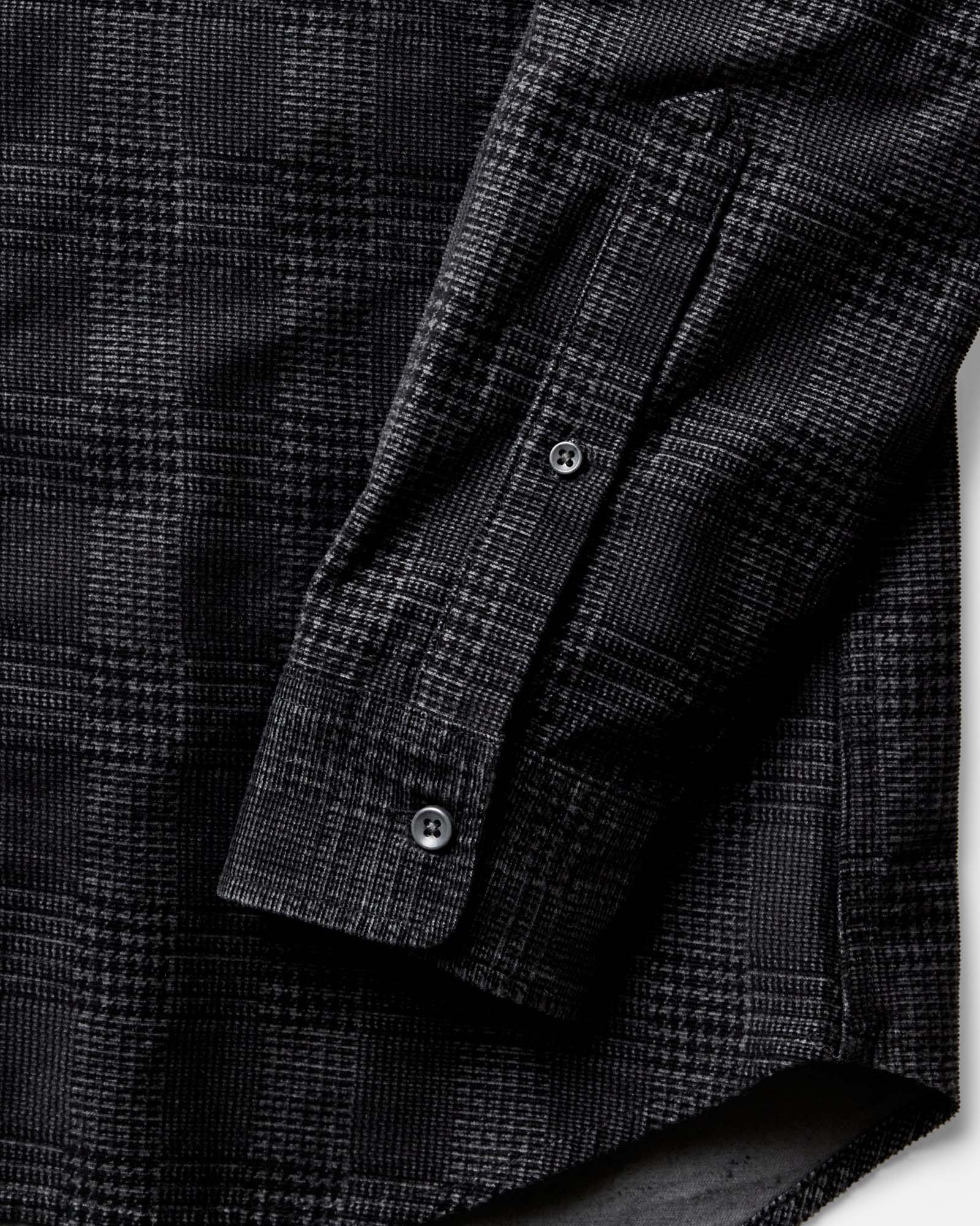 The Jack in Heather Coal Check Pincord - Image 7
