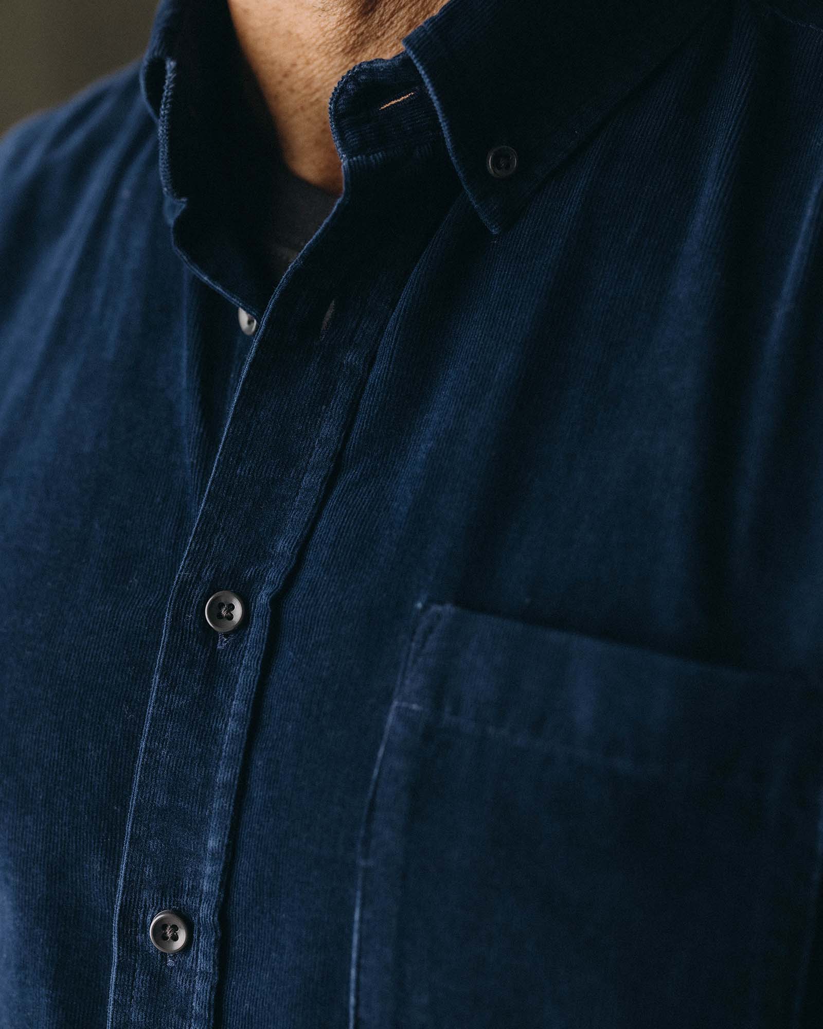 The Jack in Heather Rinsed Indigo Pincord - Image 3