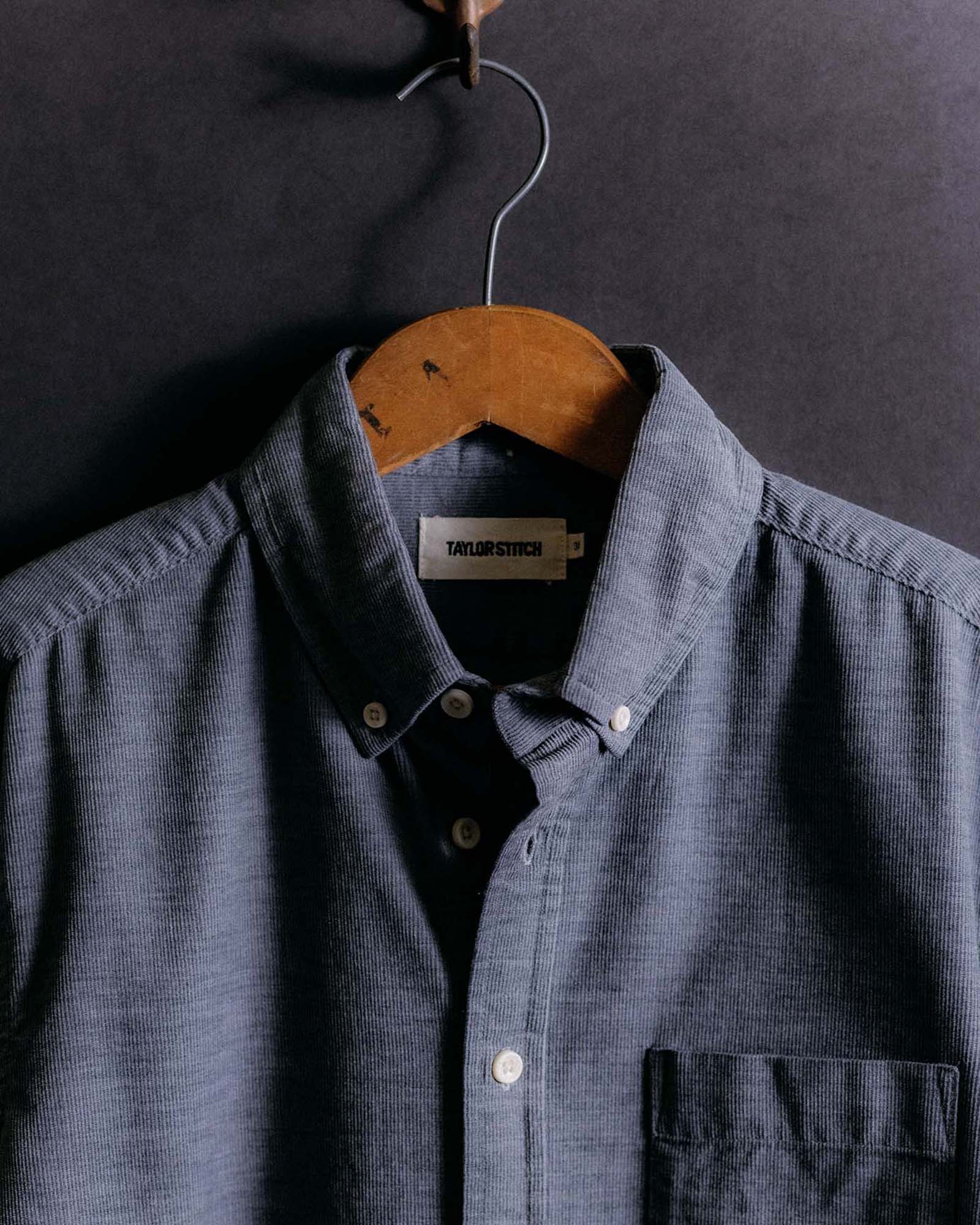 The Jack in Heather Slate Pincord - Image 3