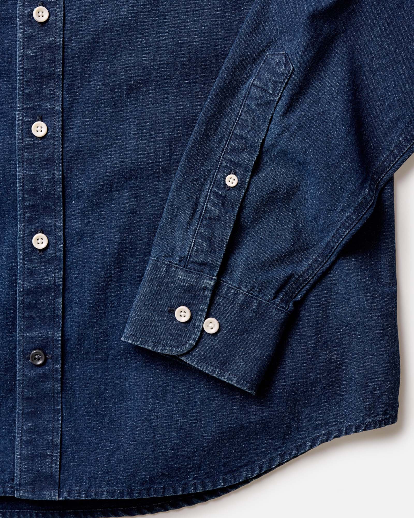The Jack in Rinsed Indigo Oxford - Image 6