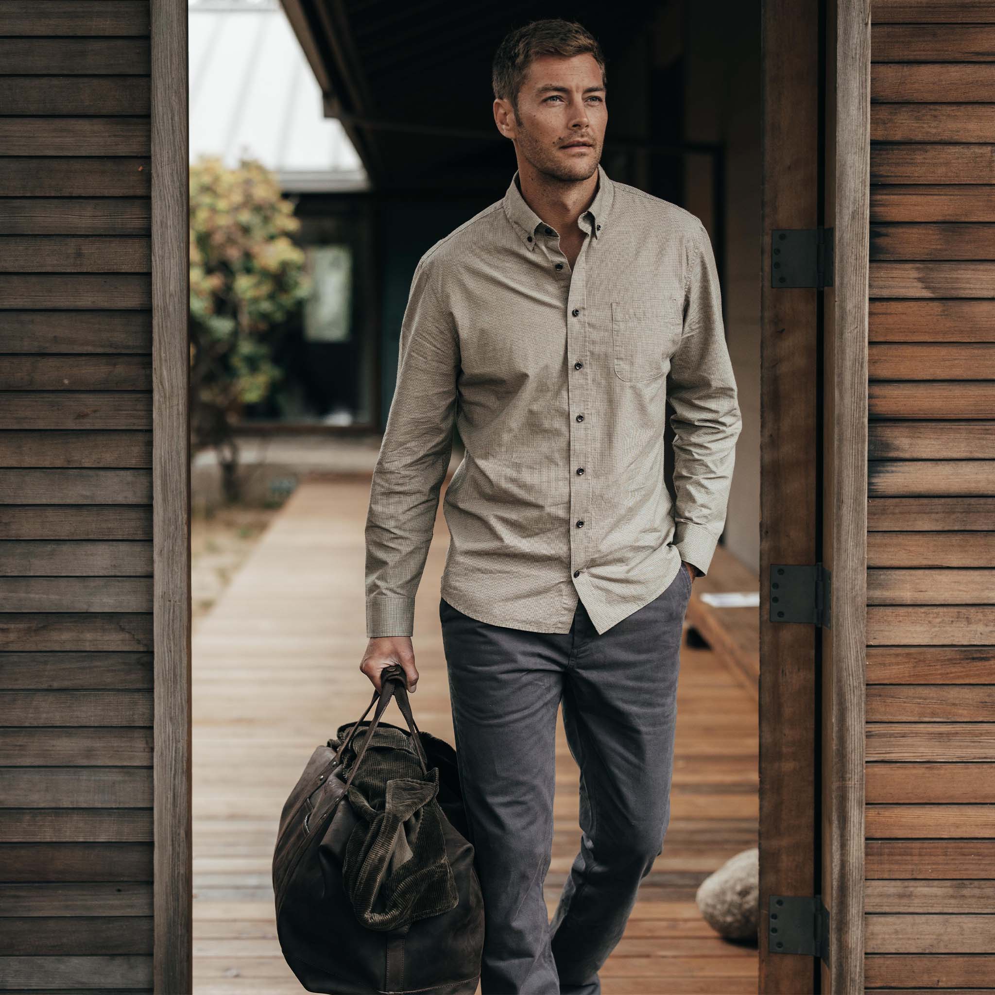 The Jack in Khaki Houndstooth Check - Image 2