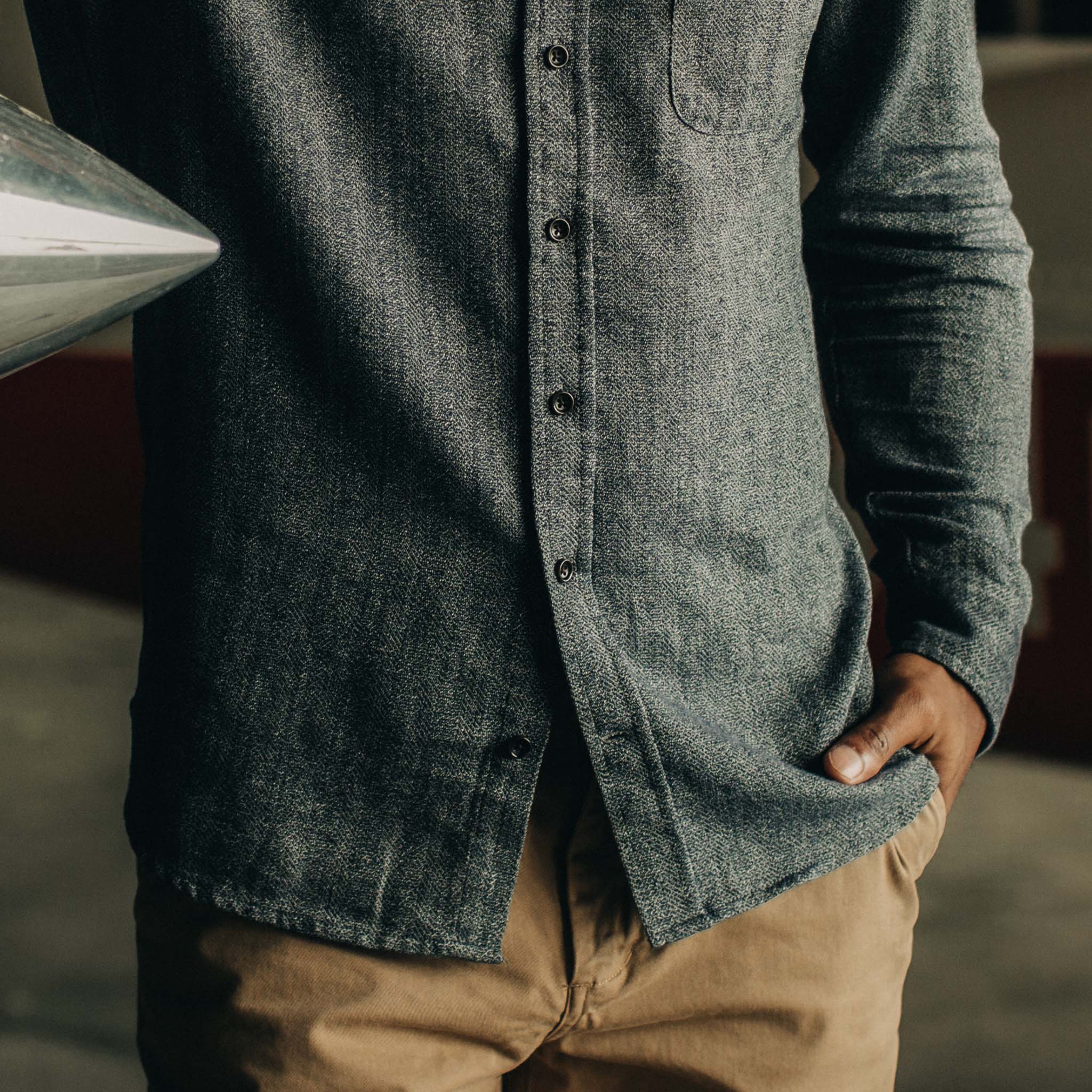 The Jack in Navy Herringbone - Image 4