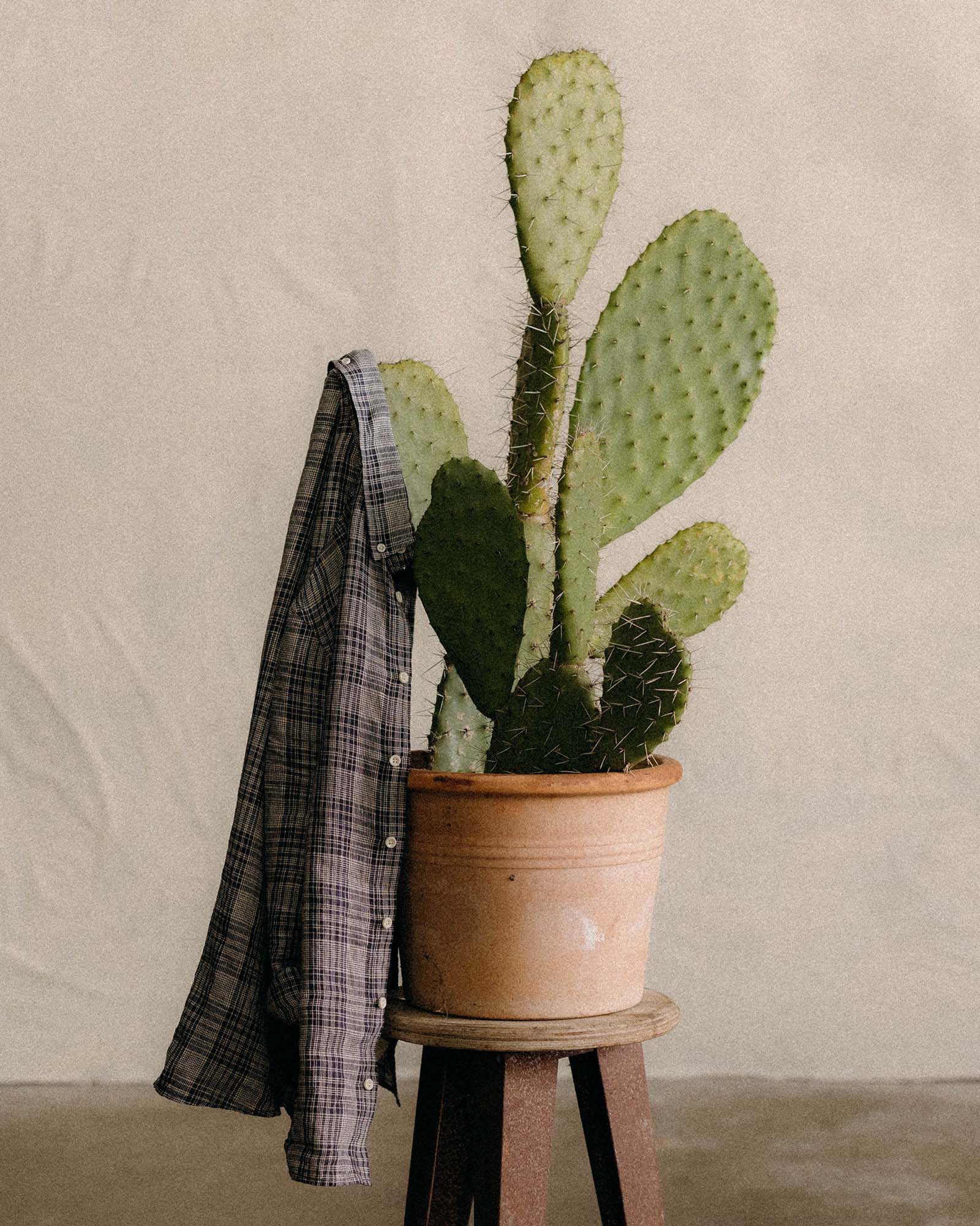 The Jack in Navy Plaid Linen - Image 5