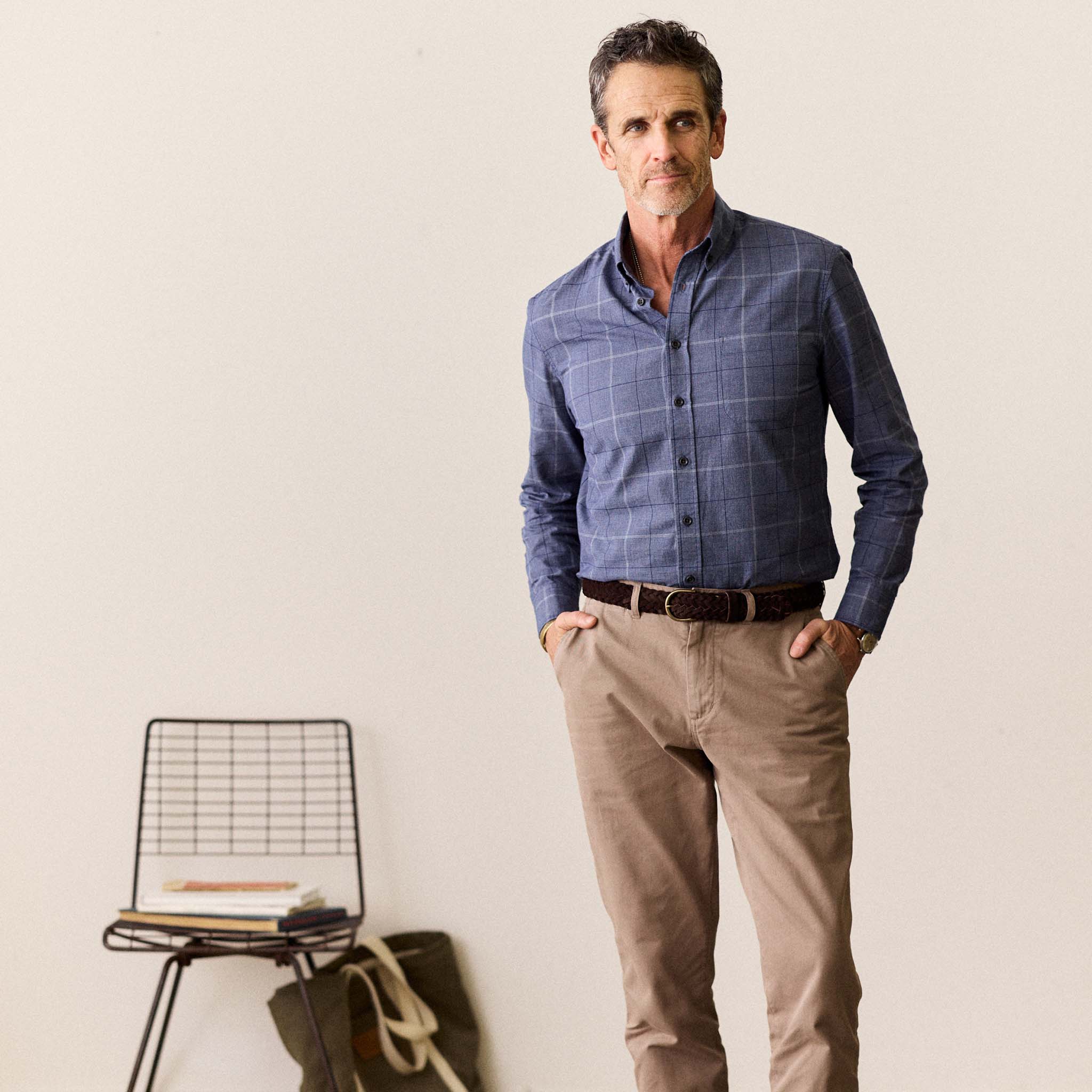 The Jack in Navy Twist Plaid - Image 4